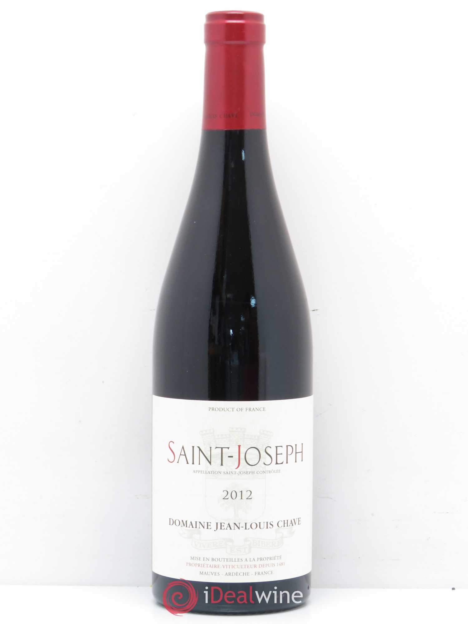 Saint-Joseph Jean-Louis Chave 2012 - Lot de 1 bouteille - 0