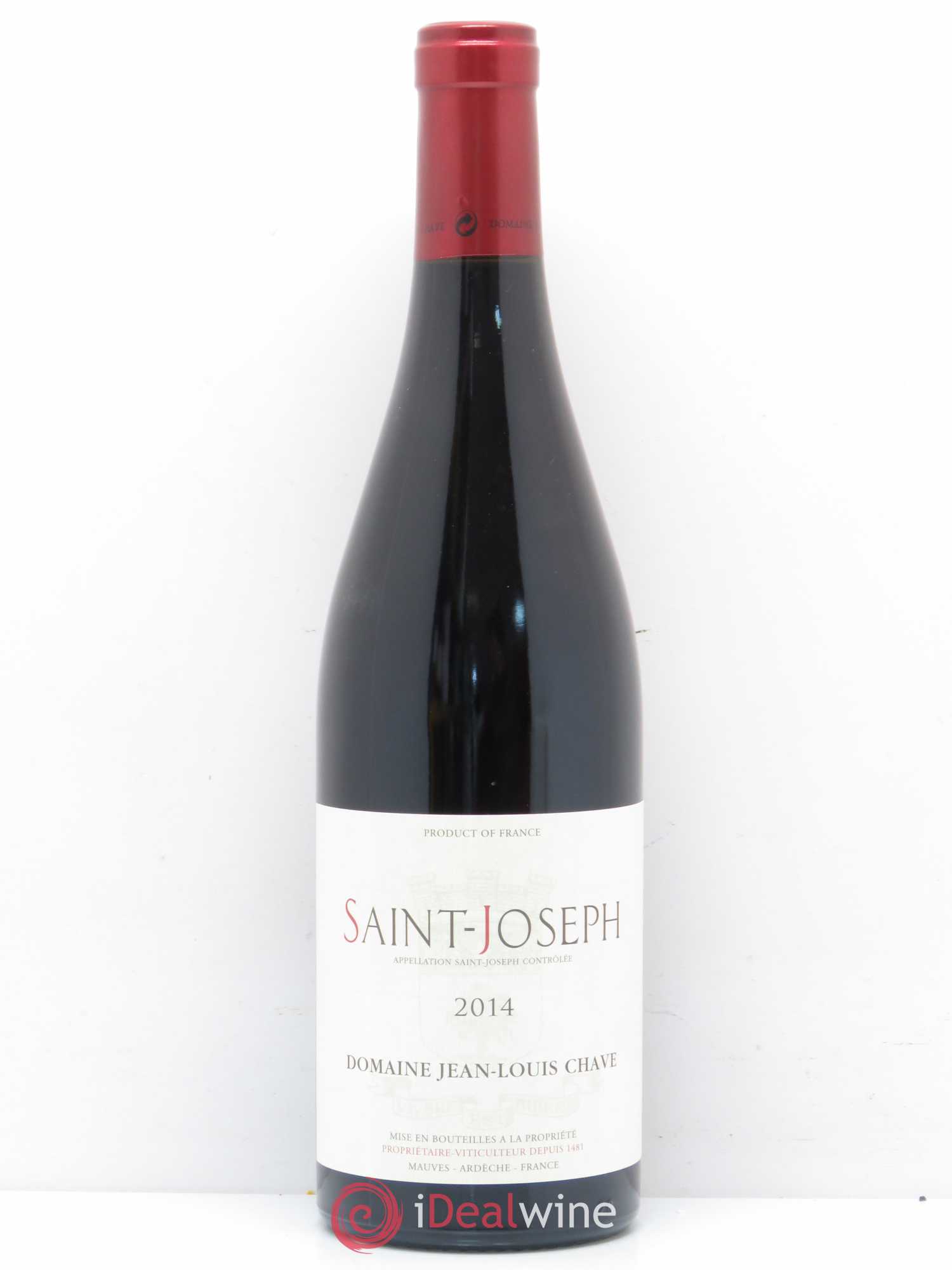 Saint-Joseph Jean-Louis Chave 2014 - Lot de 1 bouteille - 0