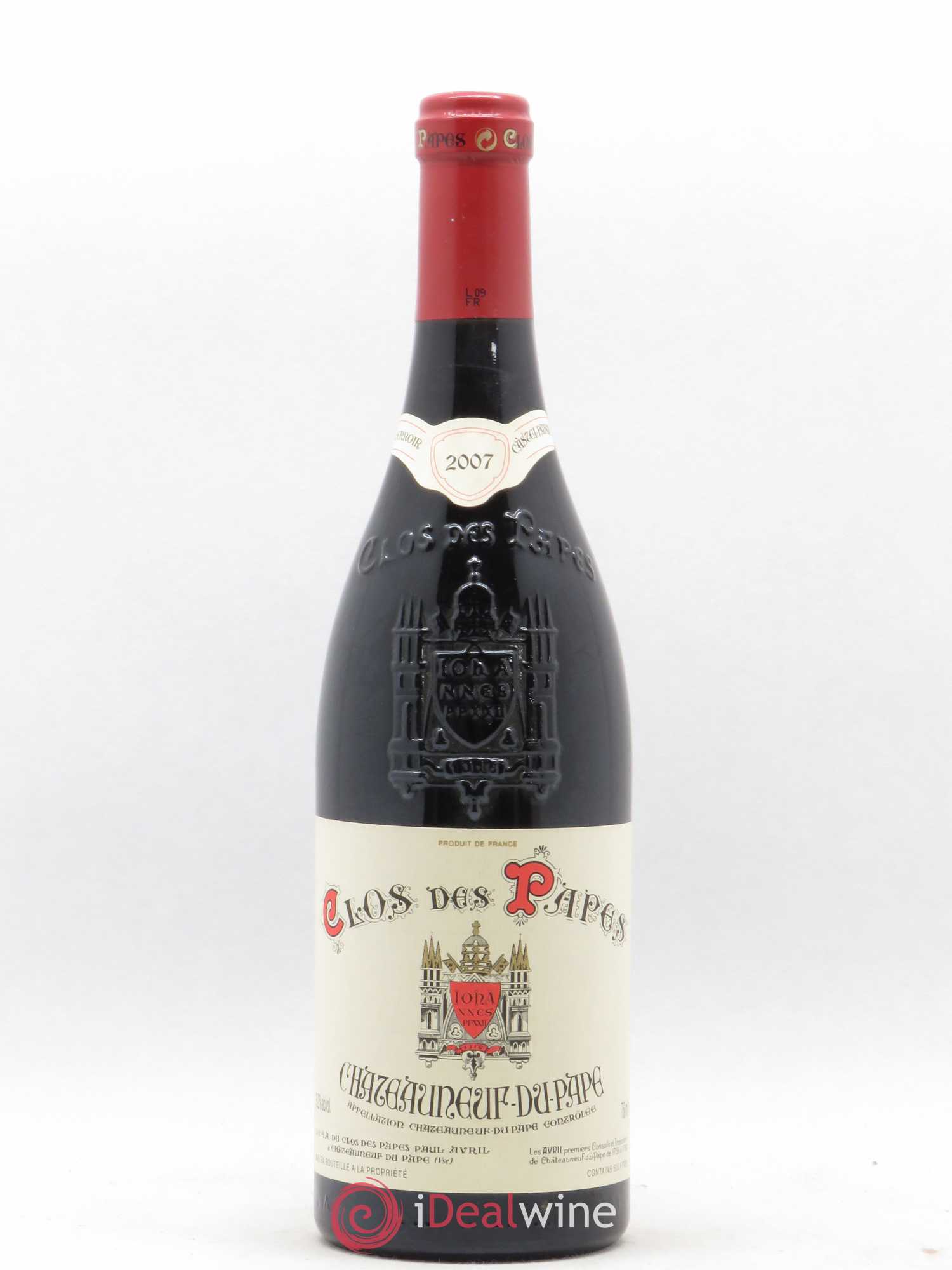 Châteauneuf-du-Pape Clos des Papes - Paul Avril 2007 - Lot de 1 bouteille - 0