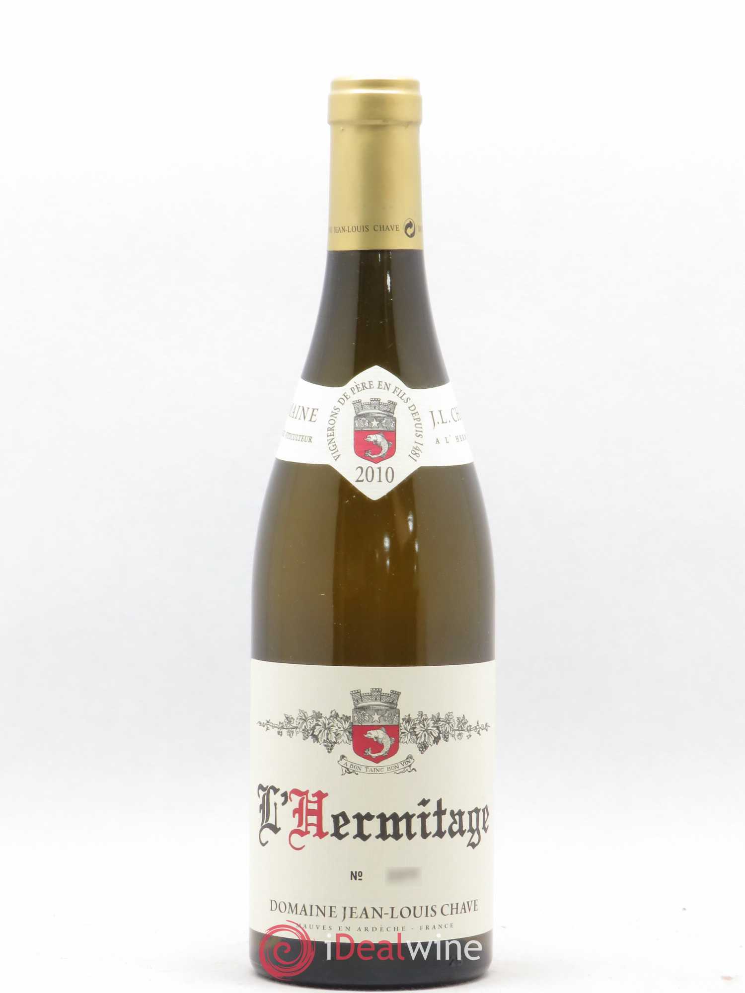 Hermitage Jean-Louis Chave 2010 - Lot de 1 bouteille - 0