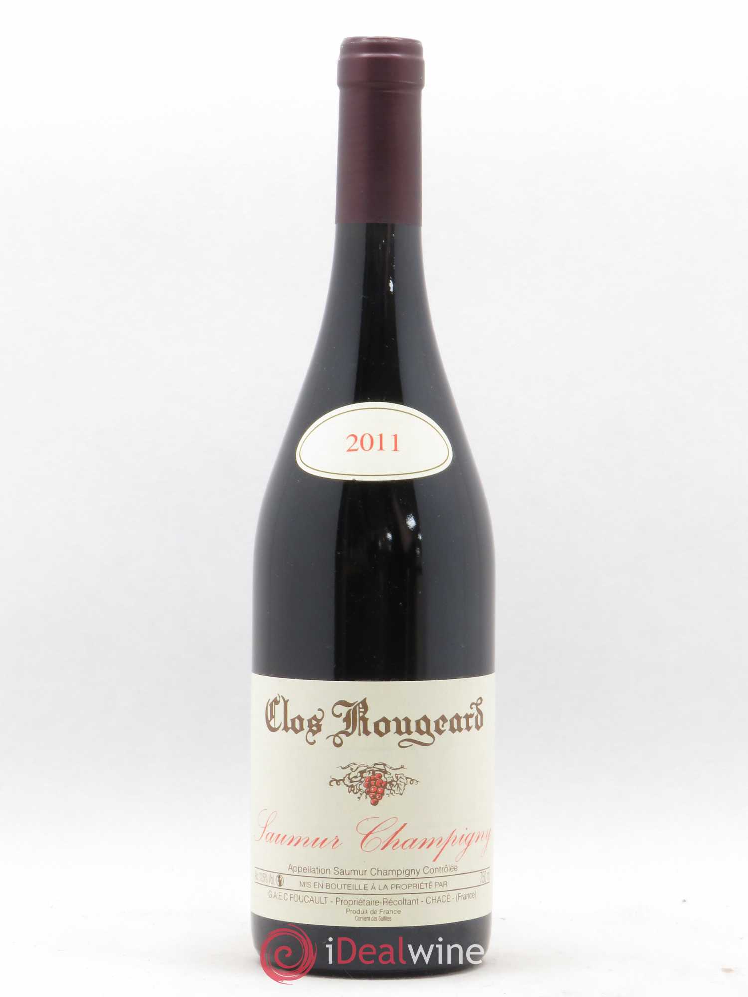 Saumur-Champigny Clos Rougeard 2011 - Lot de 1 bouteille - 0