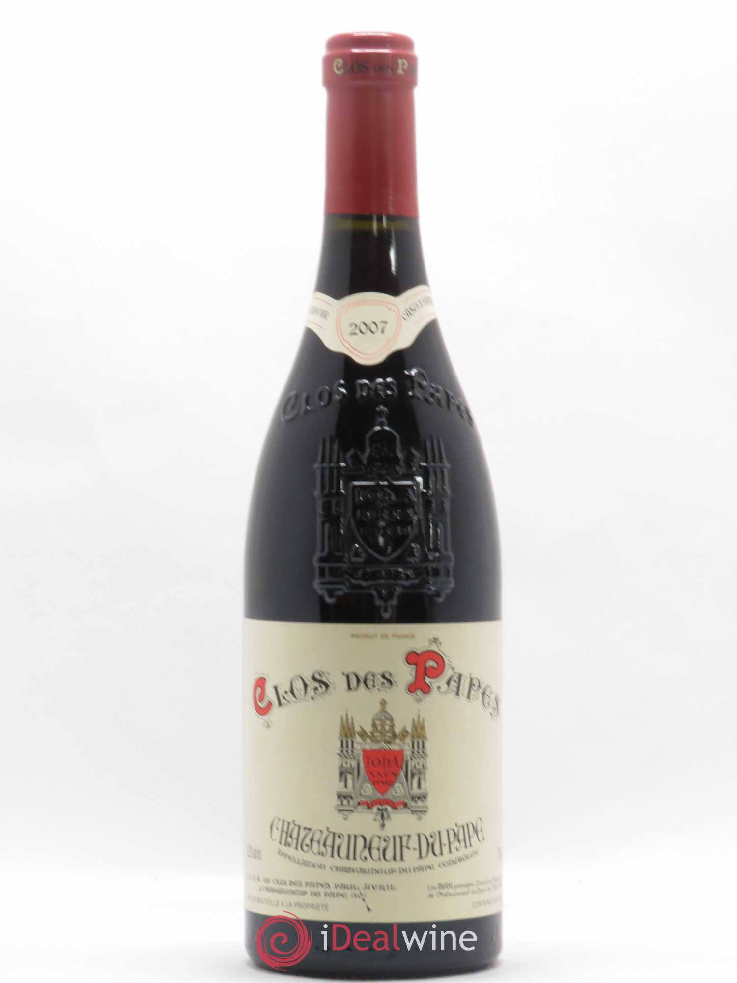 Châteauneuf-du-Pape Clos des Papes - Paul Avril 2007 - Lot de 1 bouteille - 0
