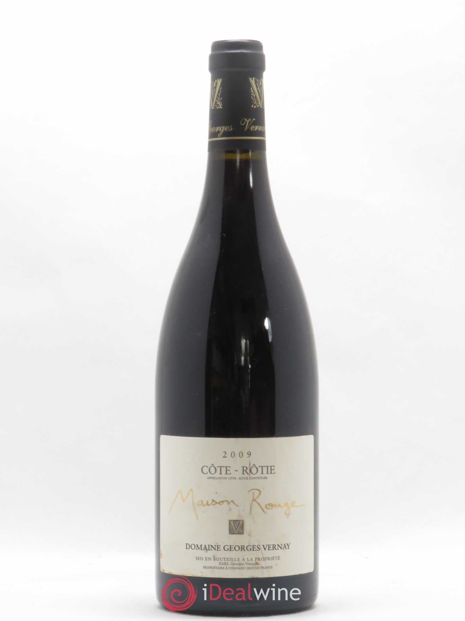 Côte-Rôtie Maison Rouge Georges Vernay 2009 - Lot de 1 bouteille - 0
