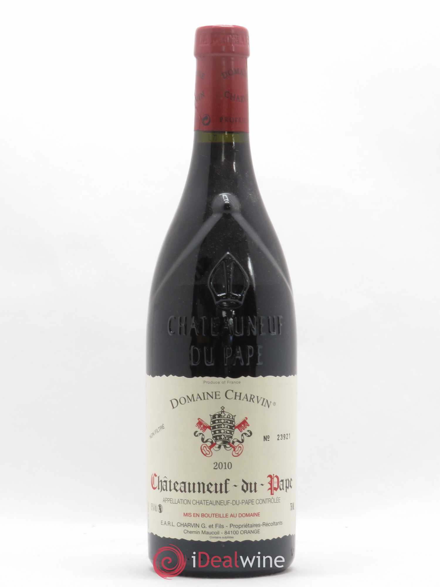 Châteauneuf-du-Pape Charvin (Domaine) 2010 - Lot de 1 bouteille - 0