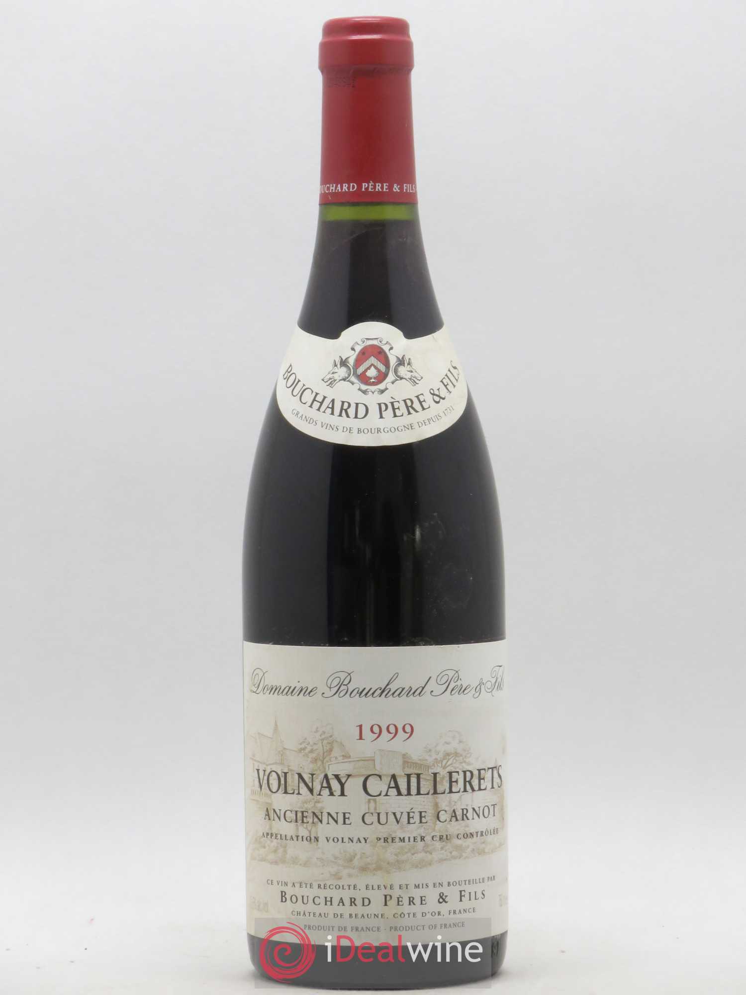 Volnay 1er Cru Caillerets - Ancienne Cuvée Carnot Bouchard Père & Fils 1999 - Lot de 1 bouteille - 0