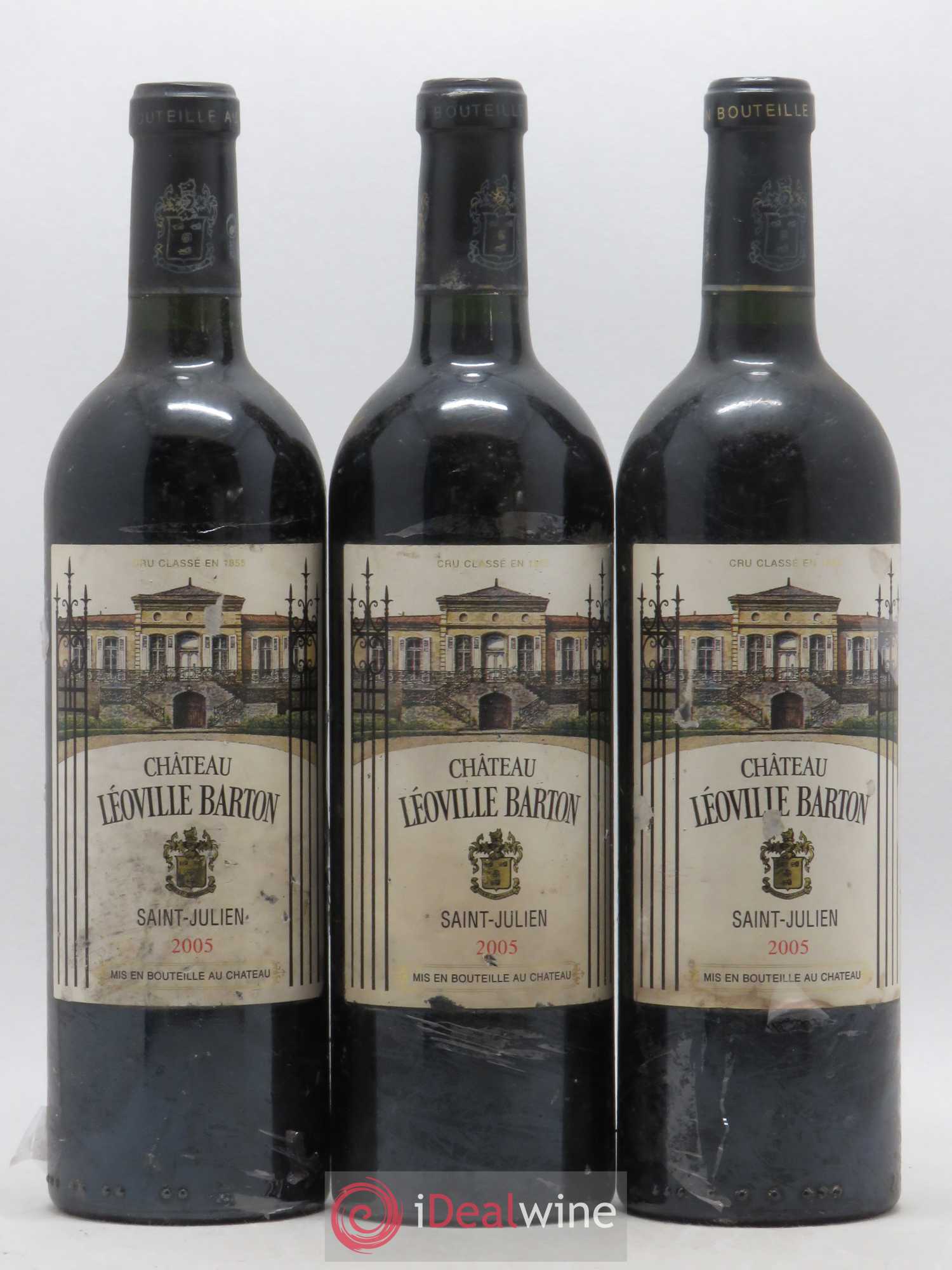 Château Léoville Barton 2ème Grand Cru Classé 2005 - Lot de 6 bouteilles - 1