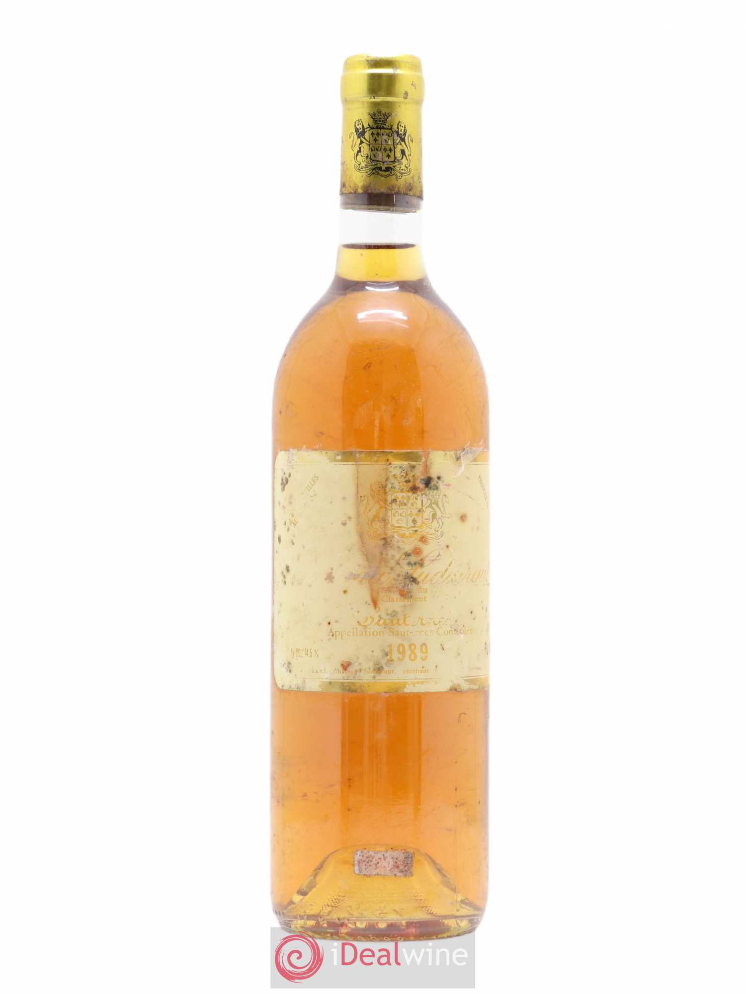 Château Suduiraut 1er Grand Cru Classé 1989 - Lotto di 1 bottiglia - 0