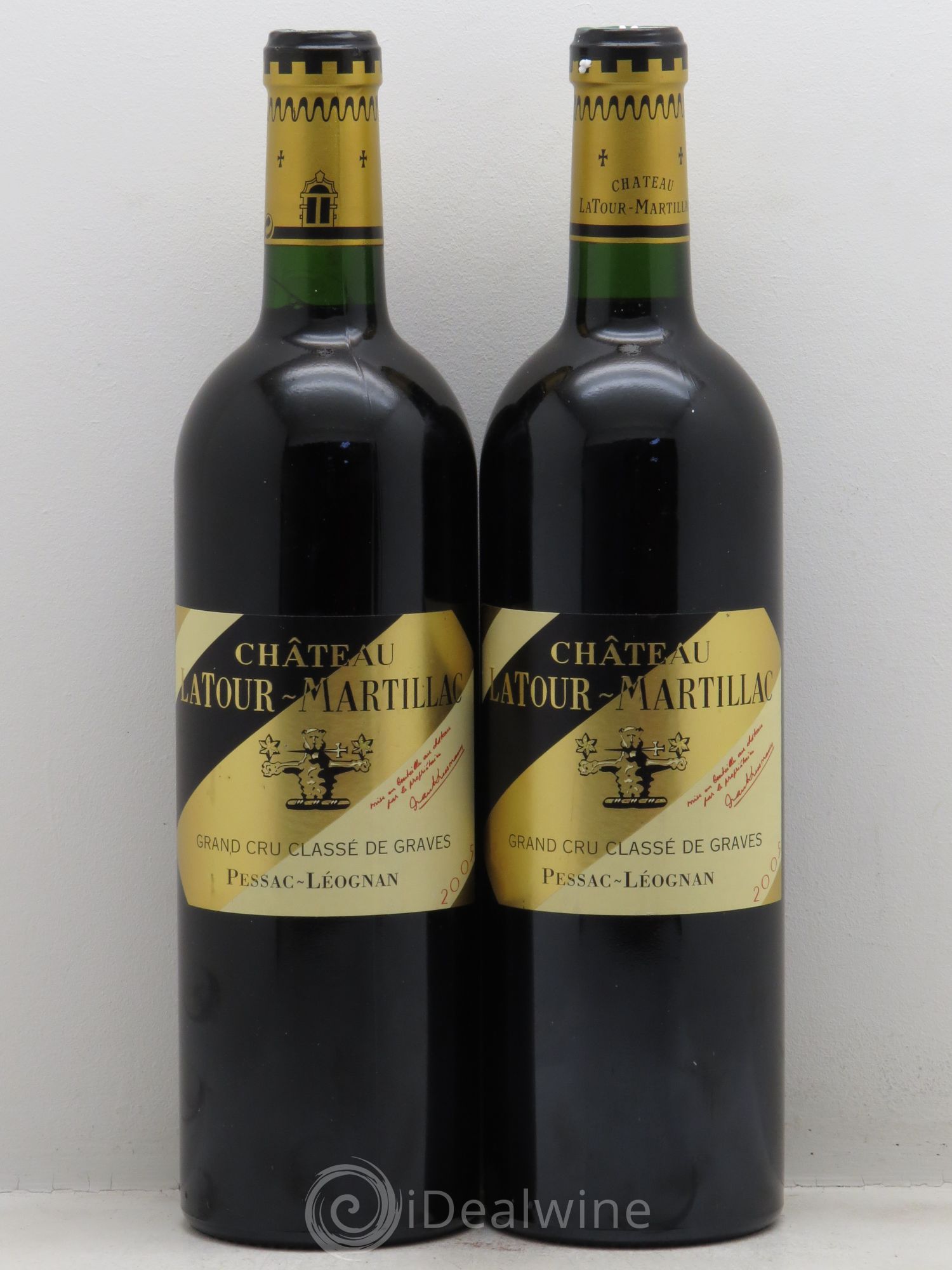 Château Latour-Martillac Cru Classé de Graves 2005 - Lot de 2 bouteilles - 0