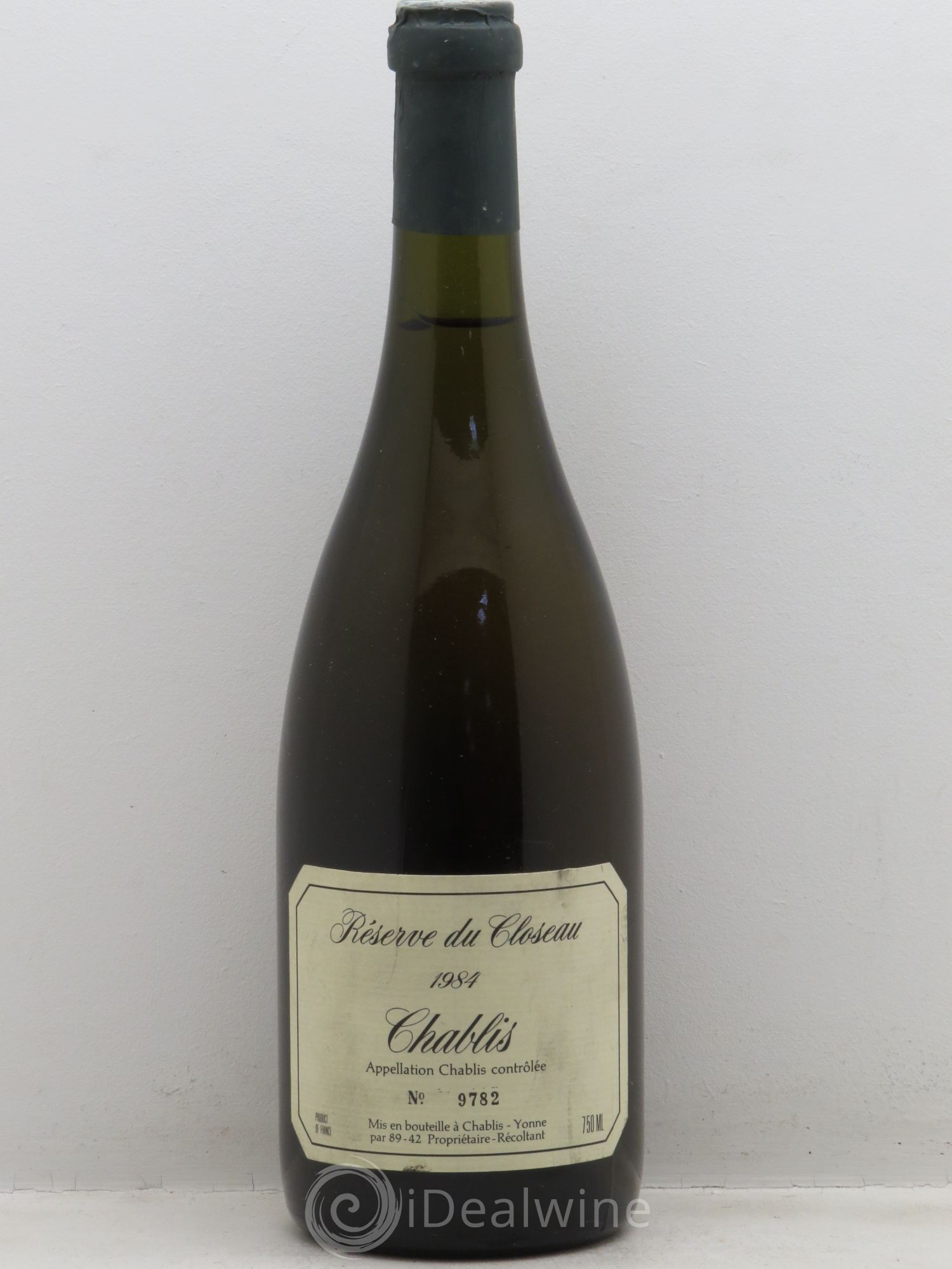Chablis Réserve du Closeau 1984 - Posten von 1 Flasche - 0