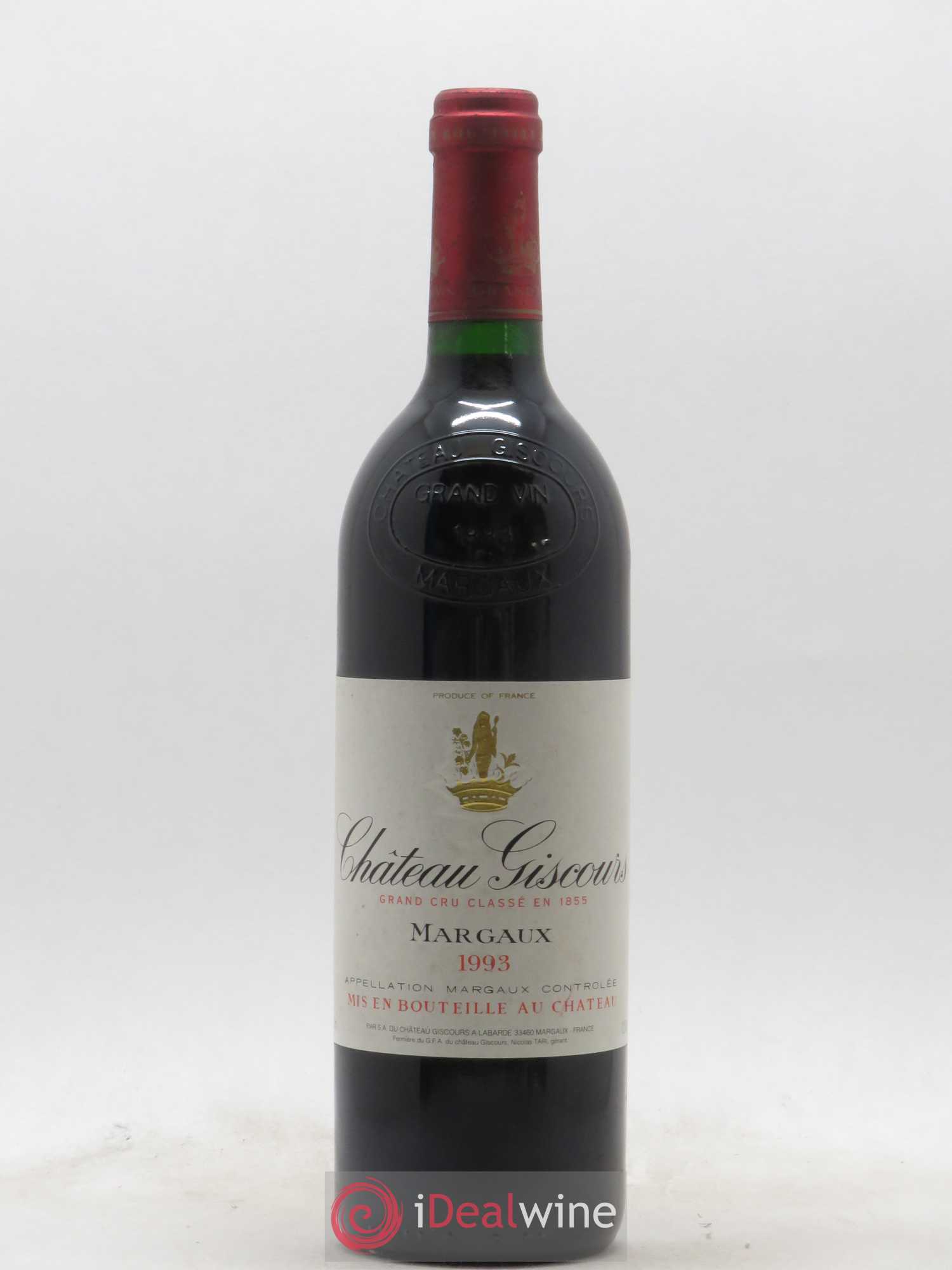 Château Giscours 3ème Grand Cru Classé 1993 - Lot de 1 bouteille - 0
