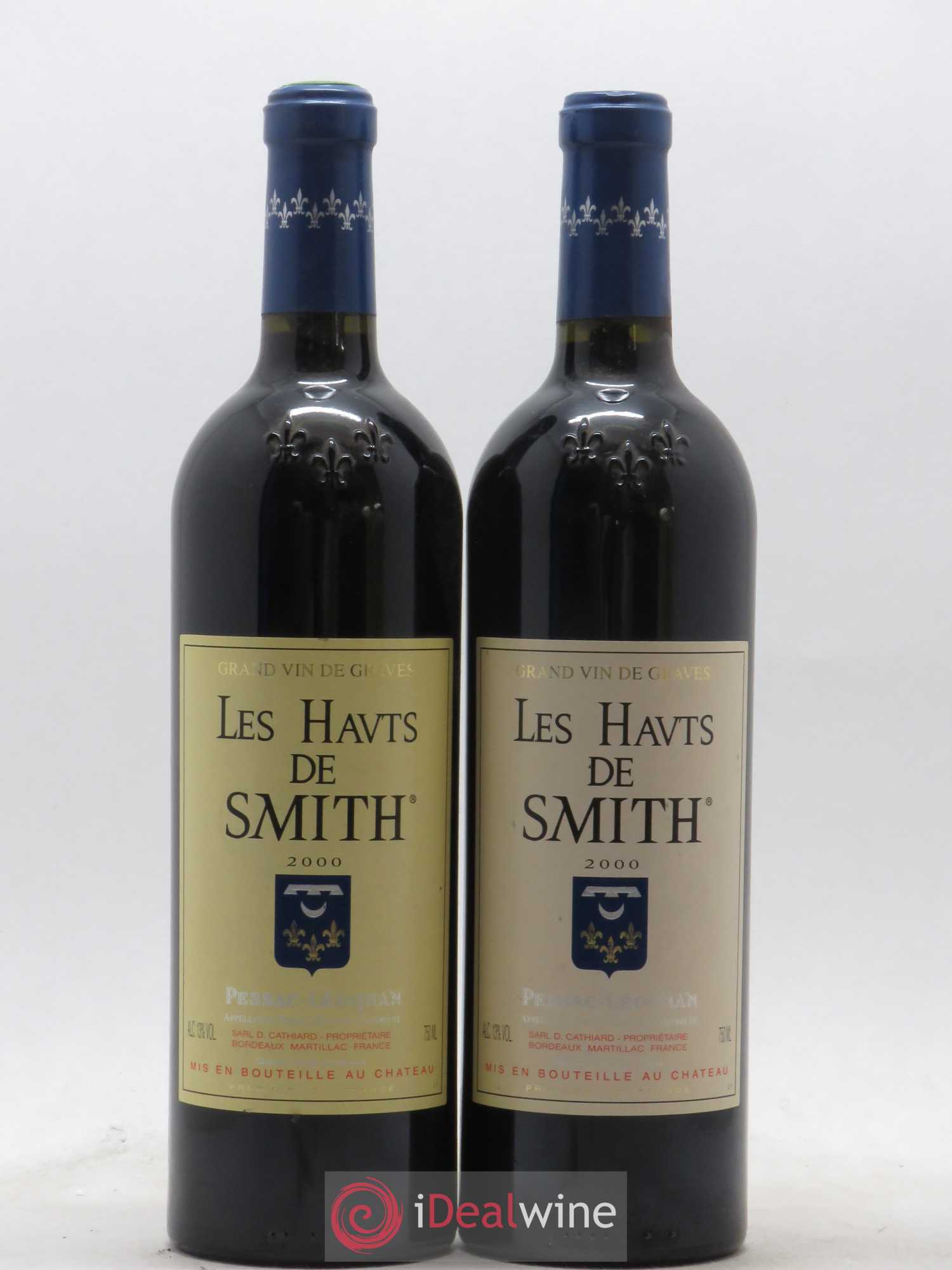 Les Hauts de Smith Second Vin 2000 - Lot de 2 bouteilles - 0
