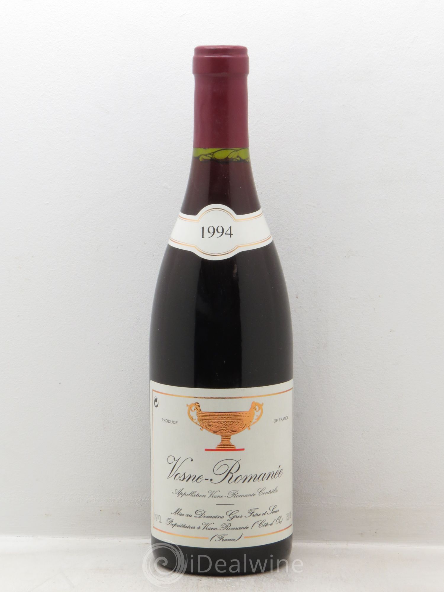 Vosne-Romanée Gros Frère & Soeur 1994 - Lot de 1 bouteille - 0