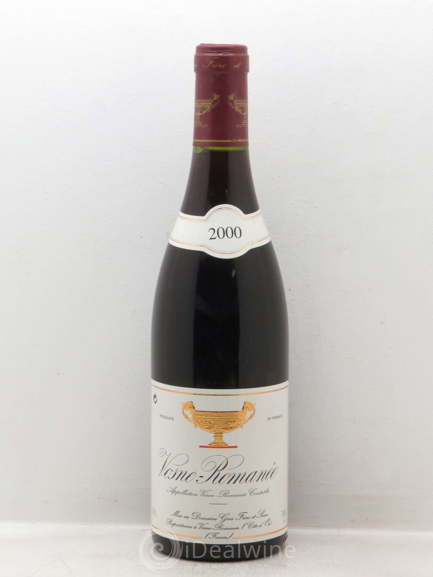 Vosne-Romanée Gros Frère & Soeur 2000 - Lot de 1 bouteille - 0