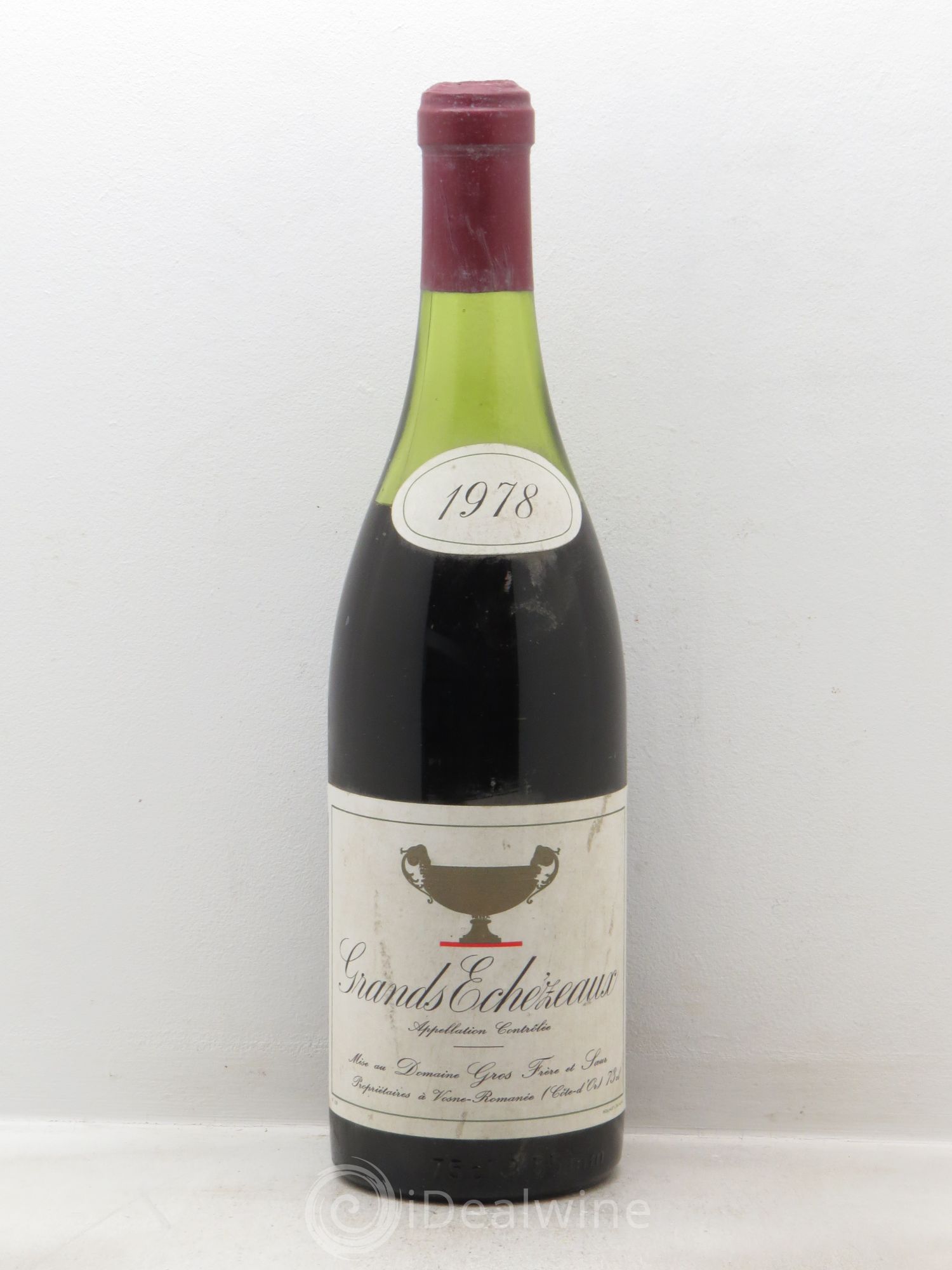 Grands-Echezeaux Grand Cru Gros Frère & Soeur 1978 - Lot de 1 bouteille - 0