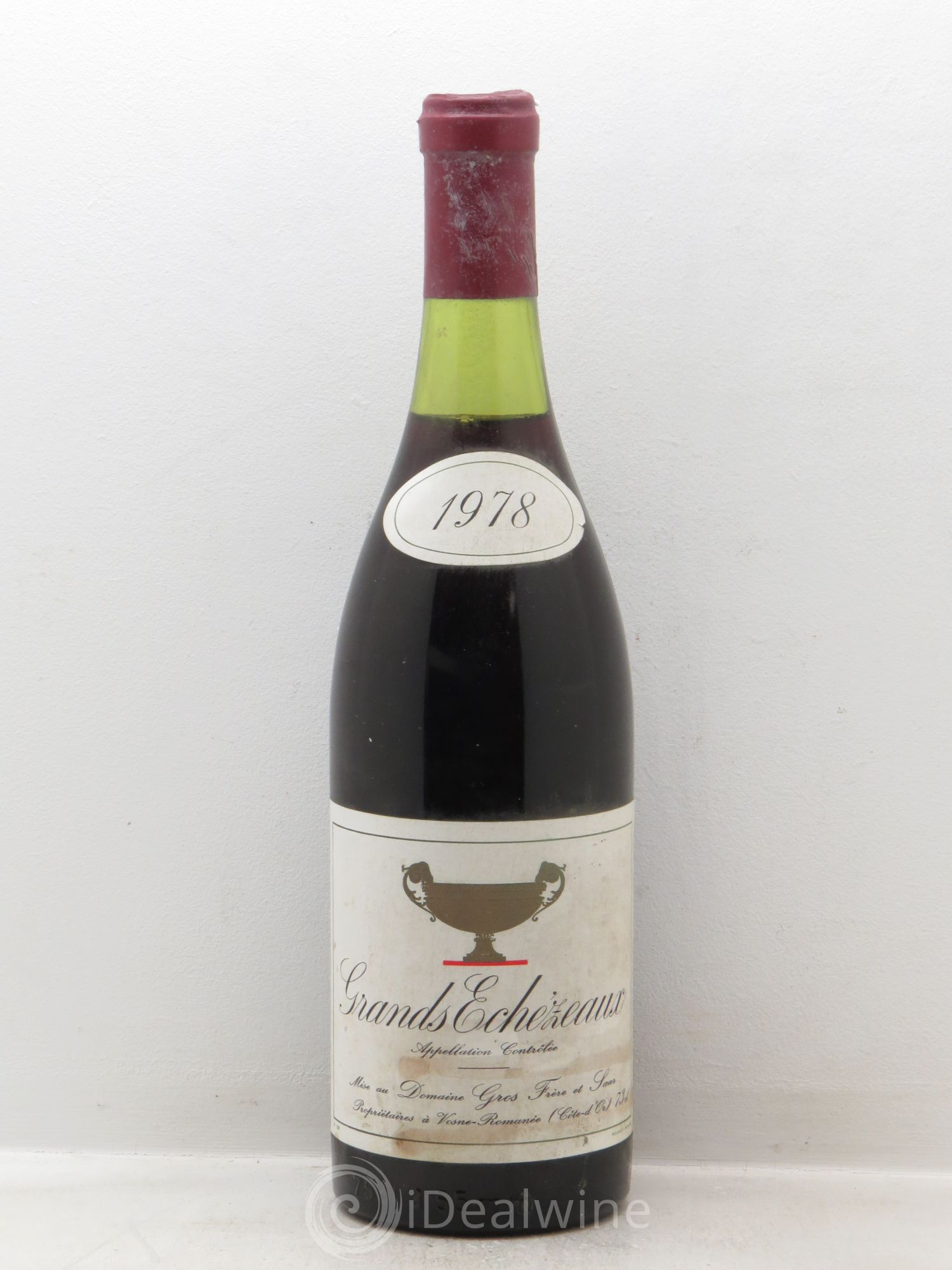 Grands-Echezeaux Grand Cru Gros Frère & Soeur 1978 - Posten von 1 Flasche - 0