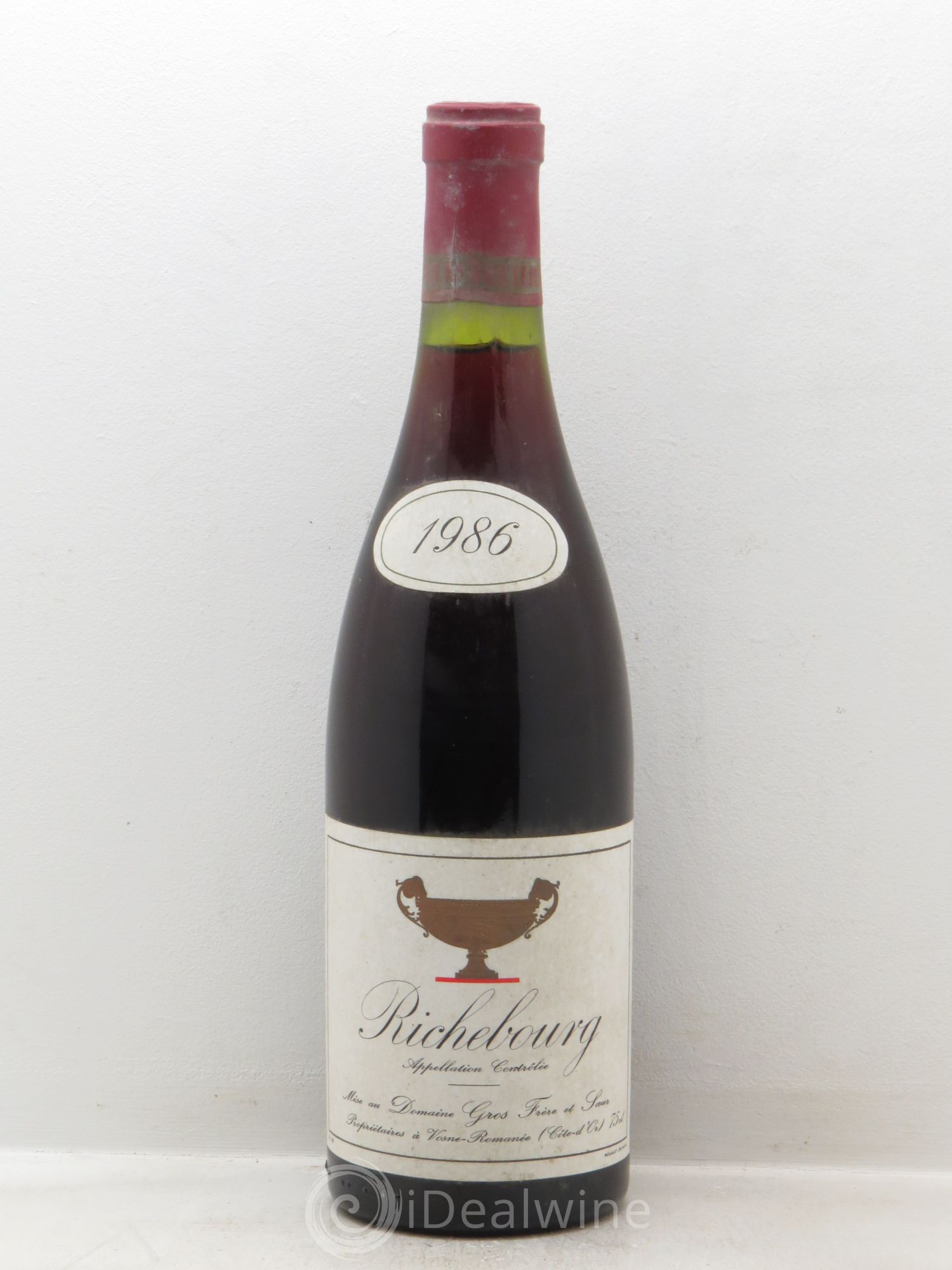 Richebourg Grand Cru Gros Frère & Soeur 1986 - Lot de 1 bouteille - 0