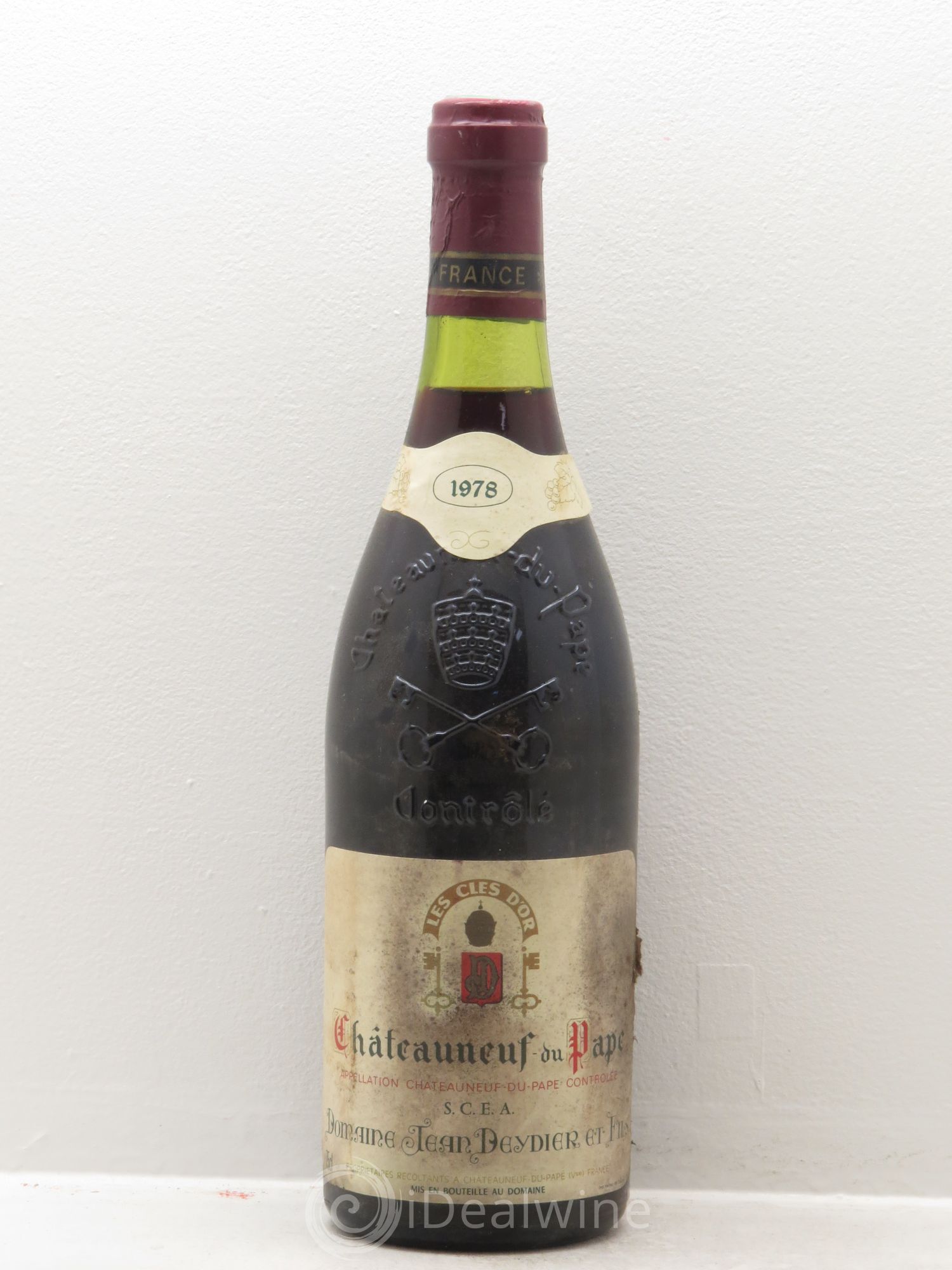 Châteauneuf-du-Pape Les clés d'Or -Deydier 1978 - Posten von 6 Flaschen - 0