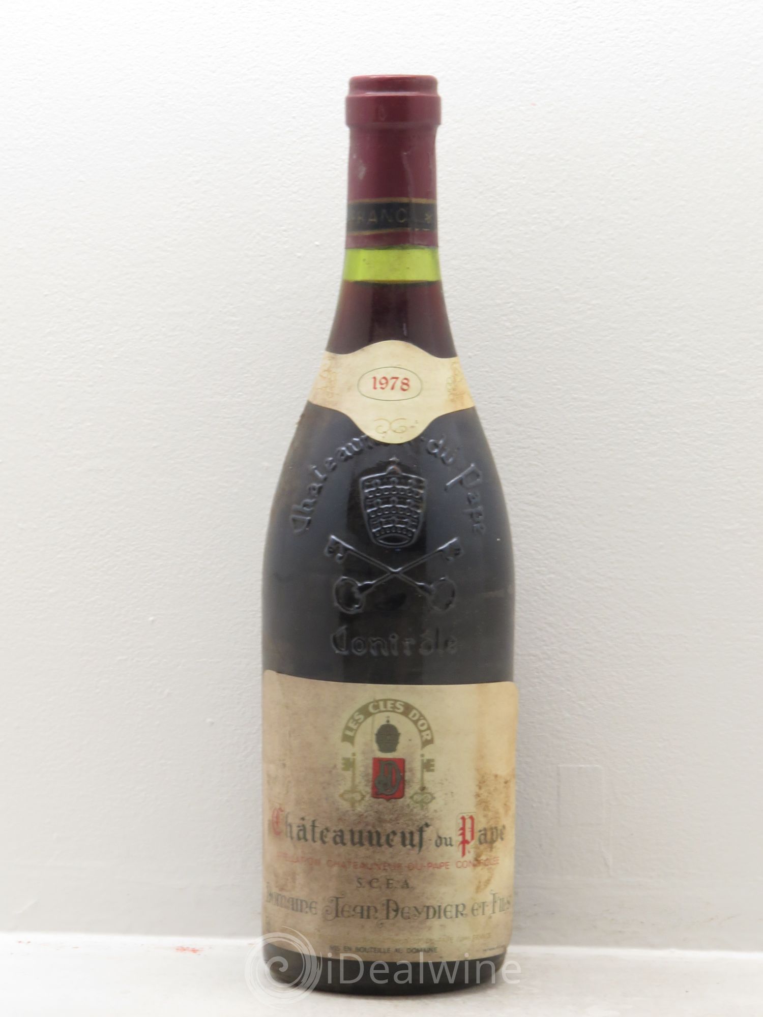 Châteauneuf-du-Pape Les clés d'Or -Deydier 1978 - Posten von 1 Flasche - 0