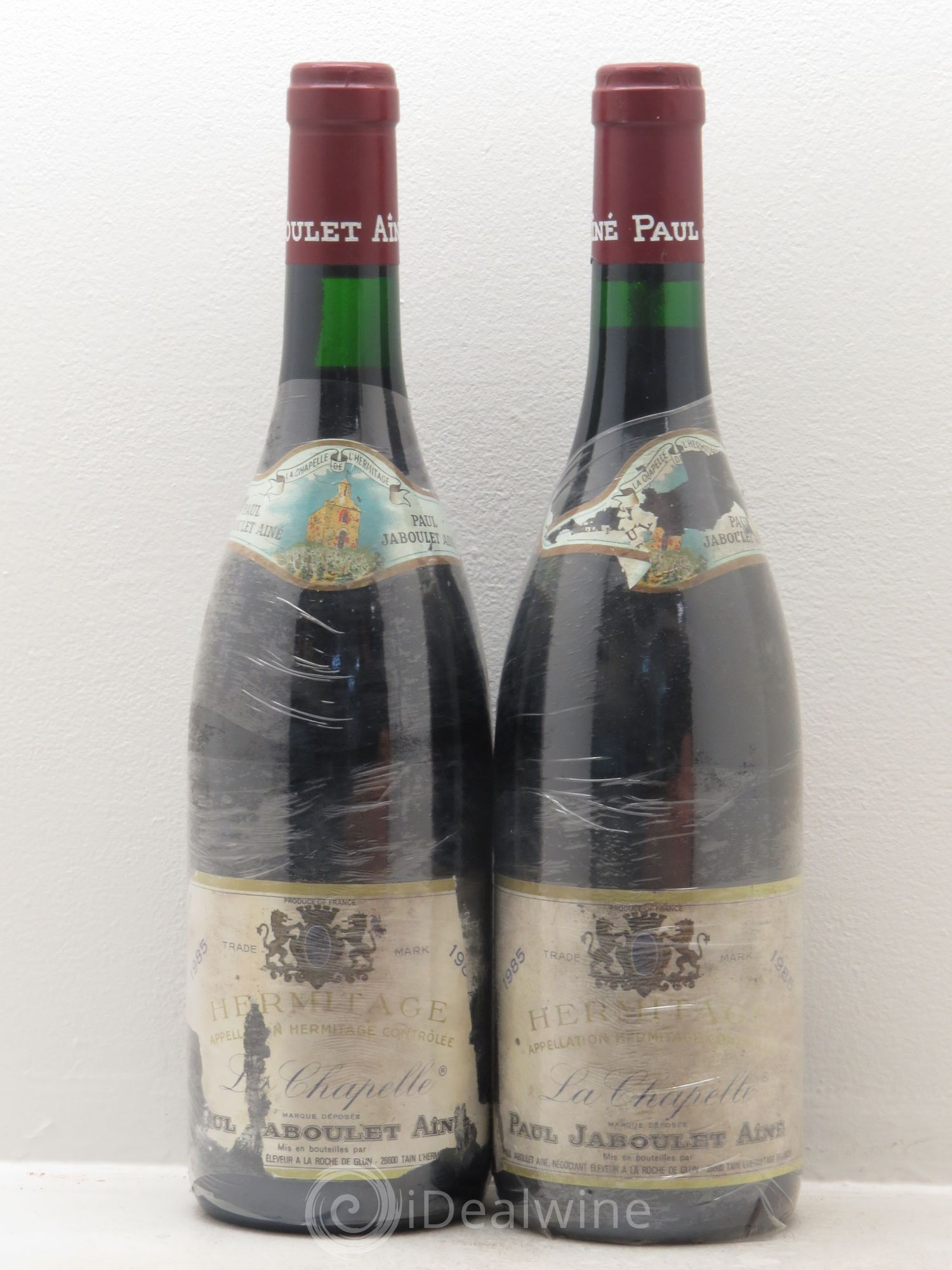 Hermitage La Chapelle Paul Jaboulet Ainé 1985 - Lot de 2 bouteilles - 0