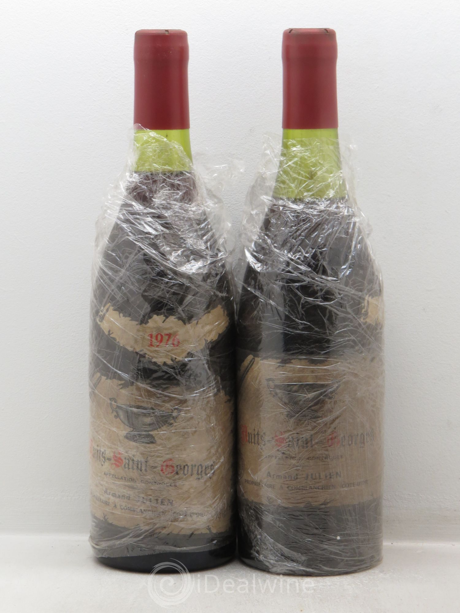 Nuits-Saint-Georges Domaine Armand Julien (sans prix de réserve) 1976 - Posten von 2 Flaschen - 0
