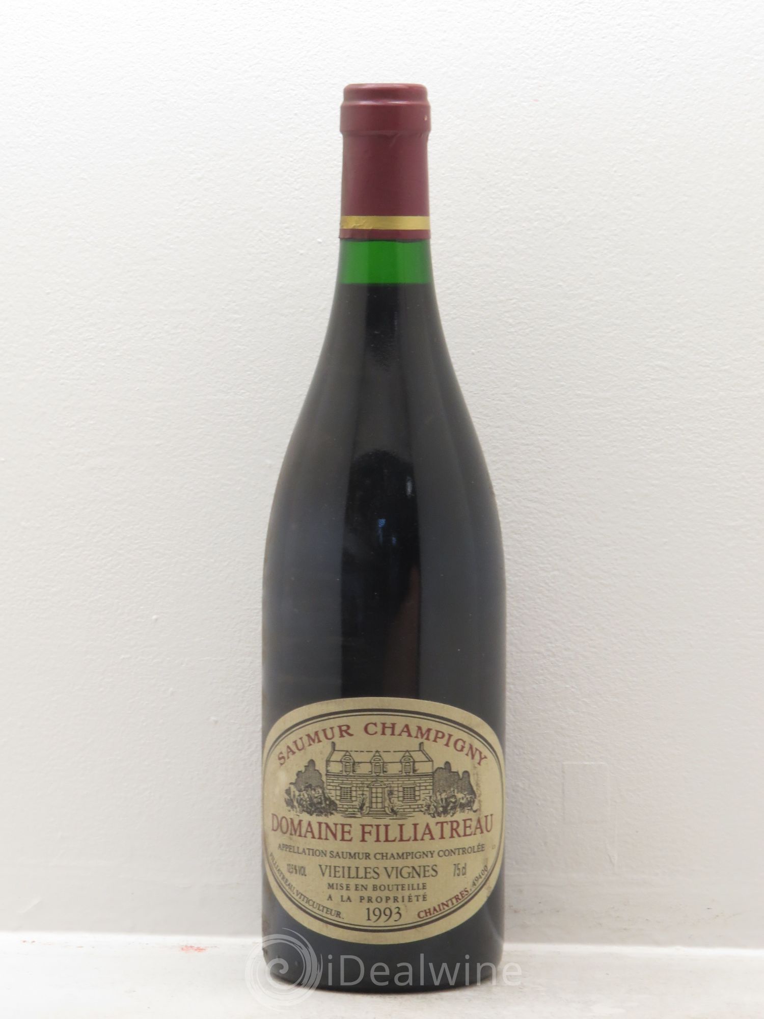 Saumur-Champigny Vieilles vignes -Domaine Filliatreau (sans prix de réserve) 1993 - Posten von 6 Flaschen - 0