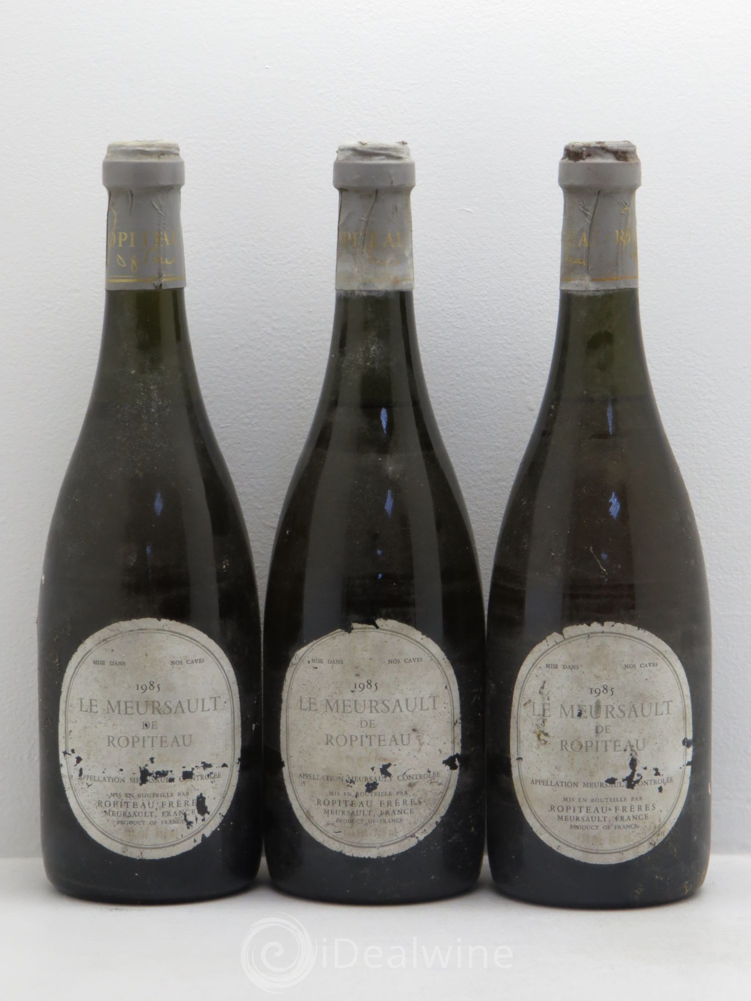 Meursault Ropiteau (sans prix de réserve) 1985 - Posten von 3 Flaschen - 0