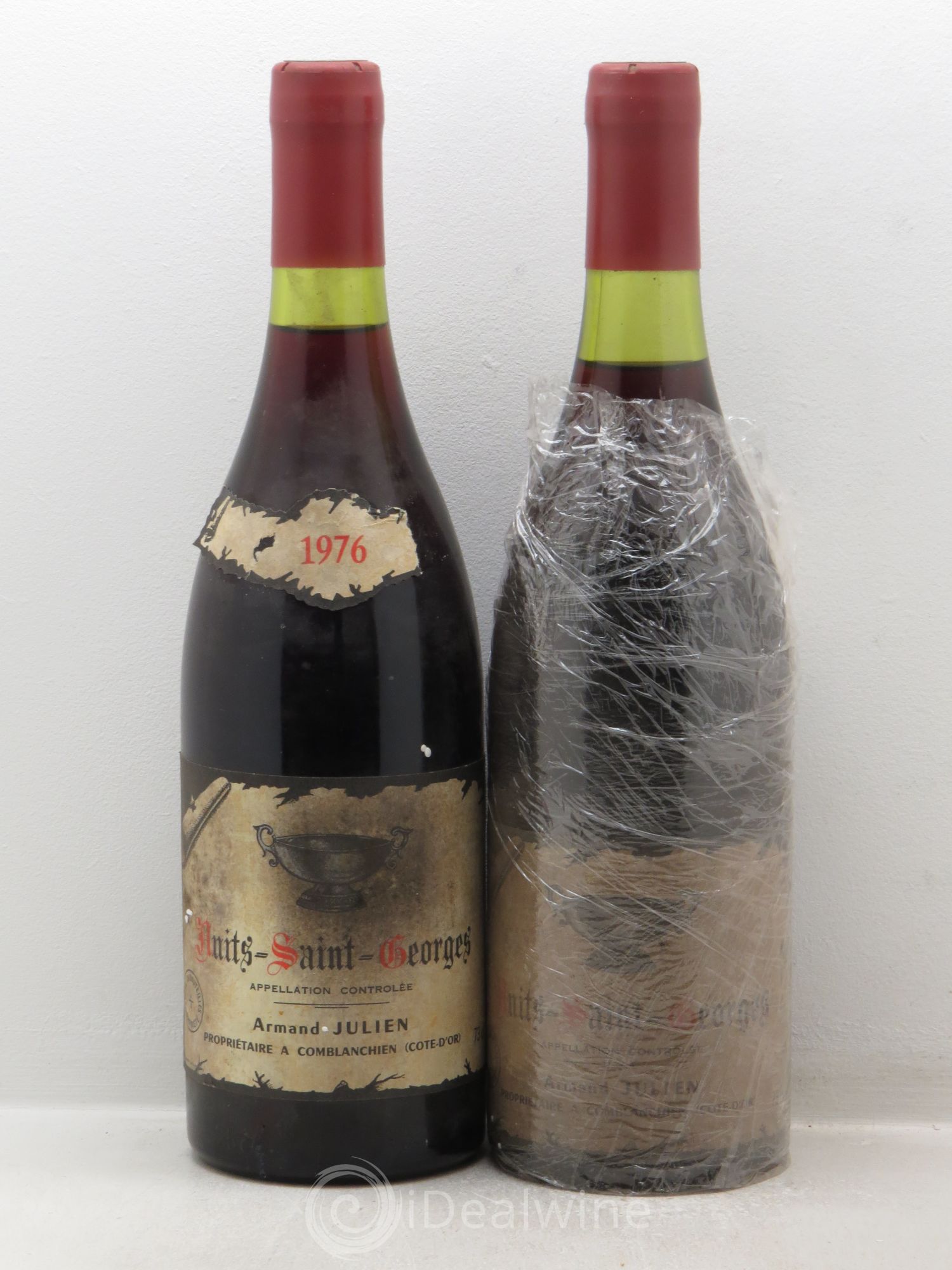 Nuits-Saint-Georges Domaine Armand Julien (sans prix de réserve) 1976 - Posten von 2 Flaschen - 0