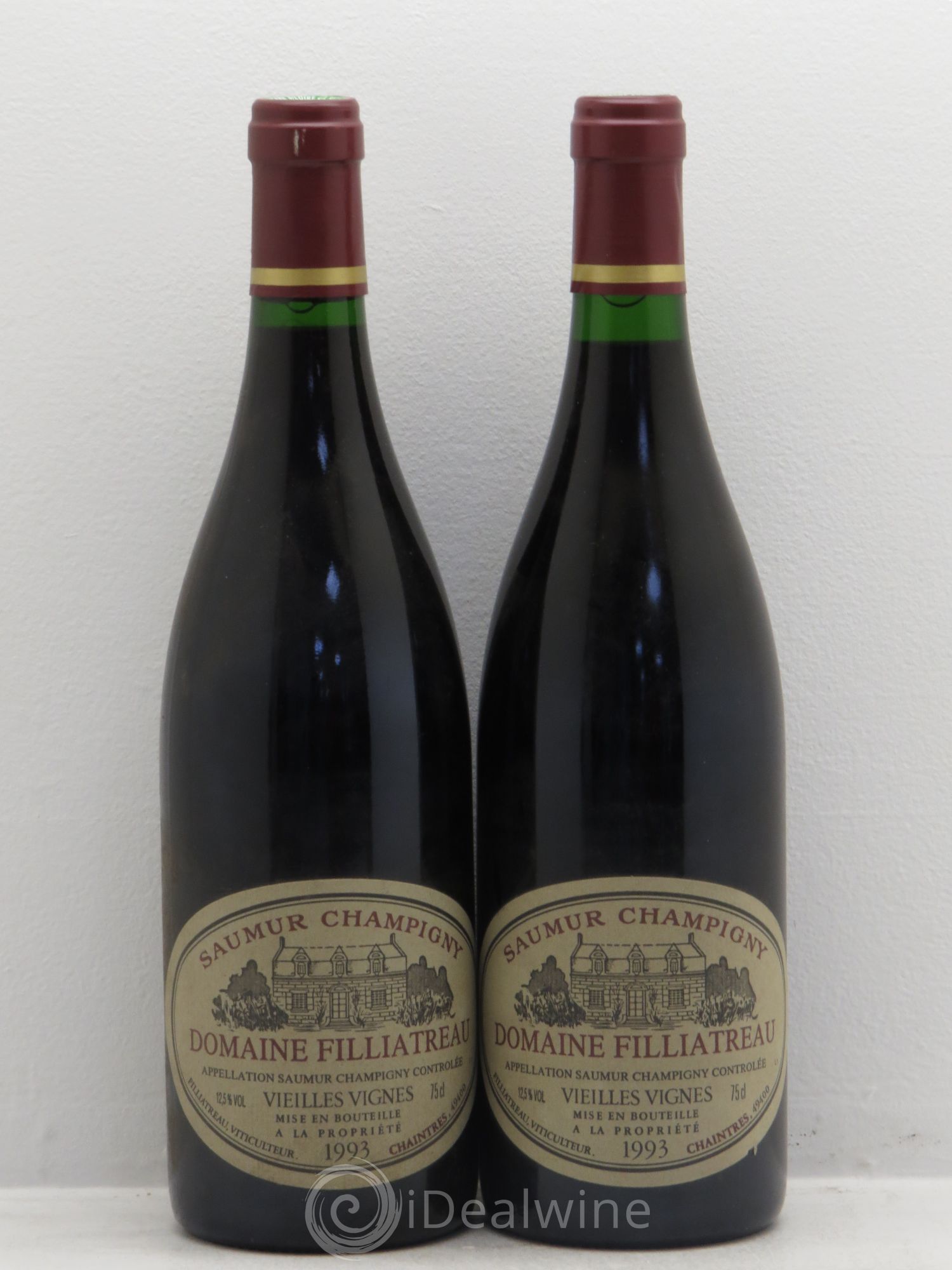 Saumur-Champigny VV Filliatreau 1993 - Lot de 2 bouteilles - 0