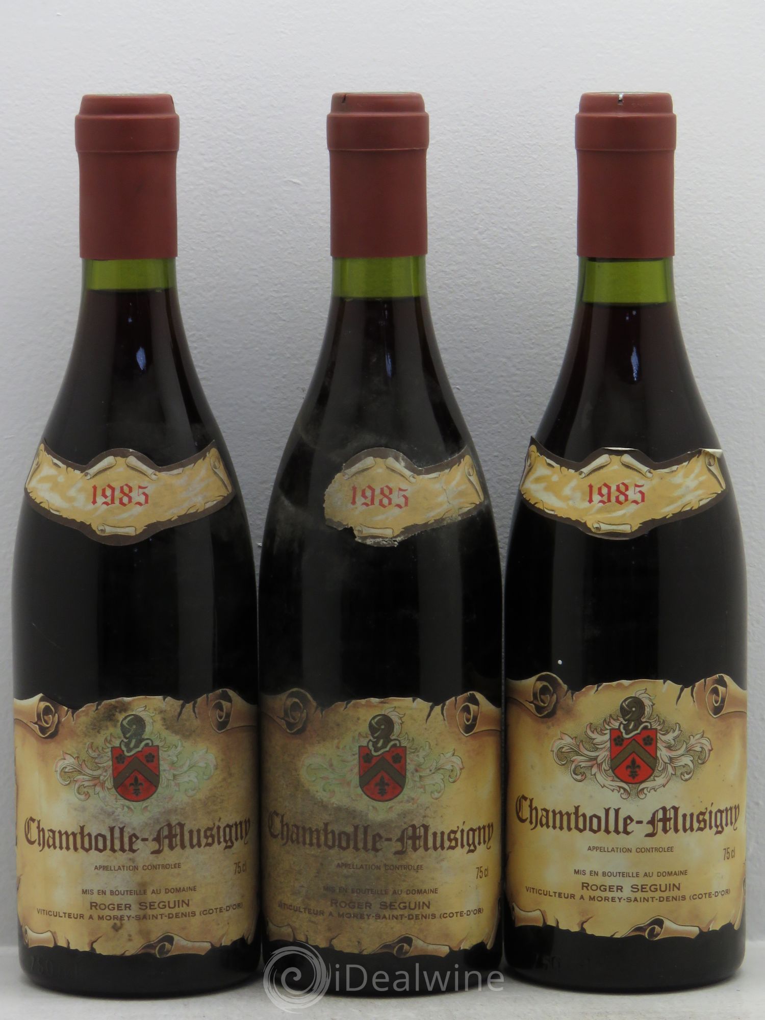 Chambolle-Musigny 1985 - Lot de 3 bouteilles - 0
