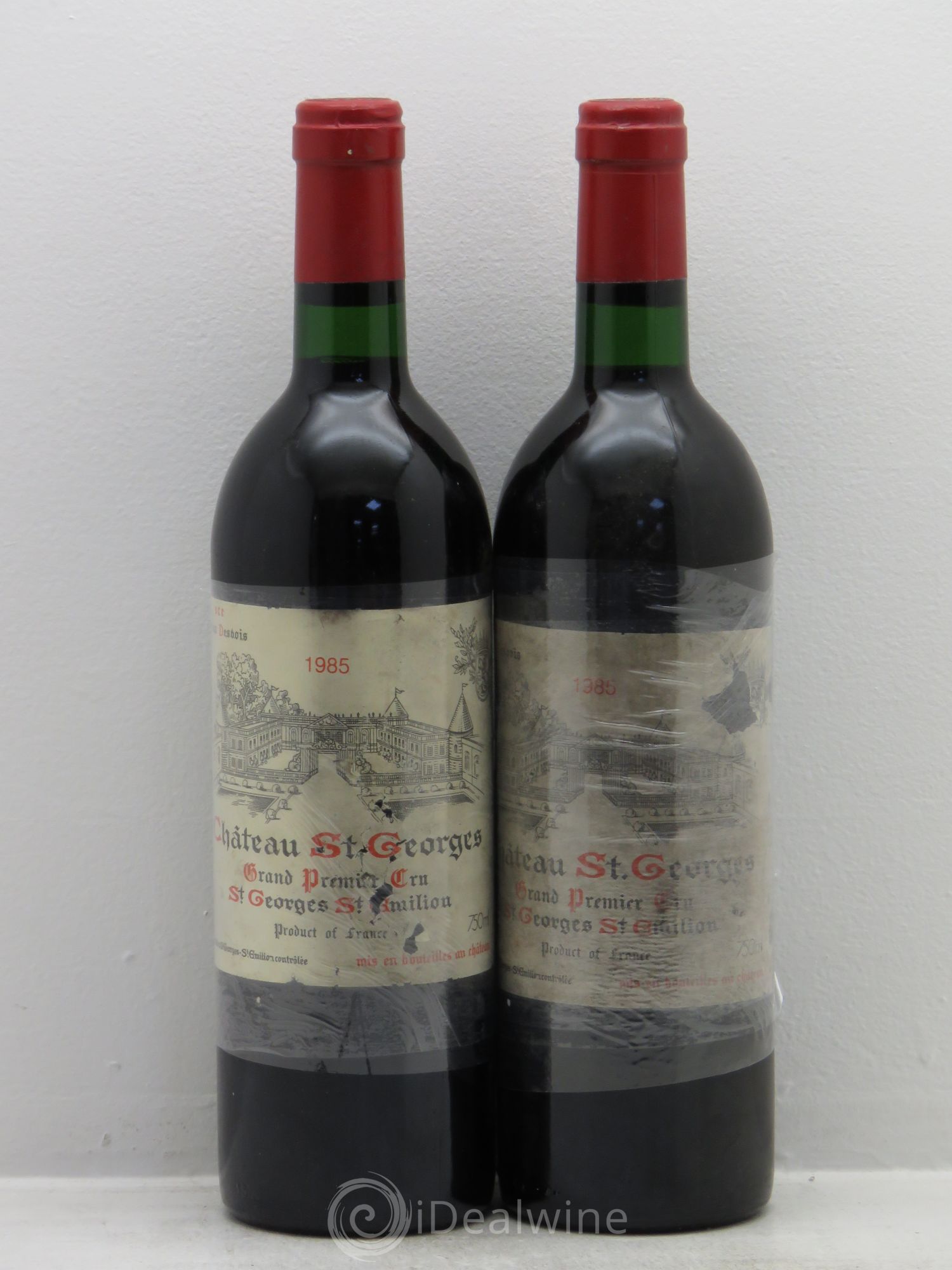 Château Saint-Georges 1985 - Lot de 2 bouteilles - 0