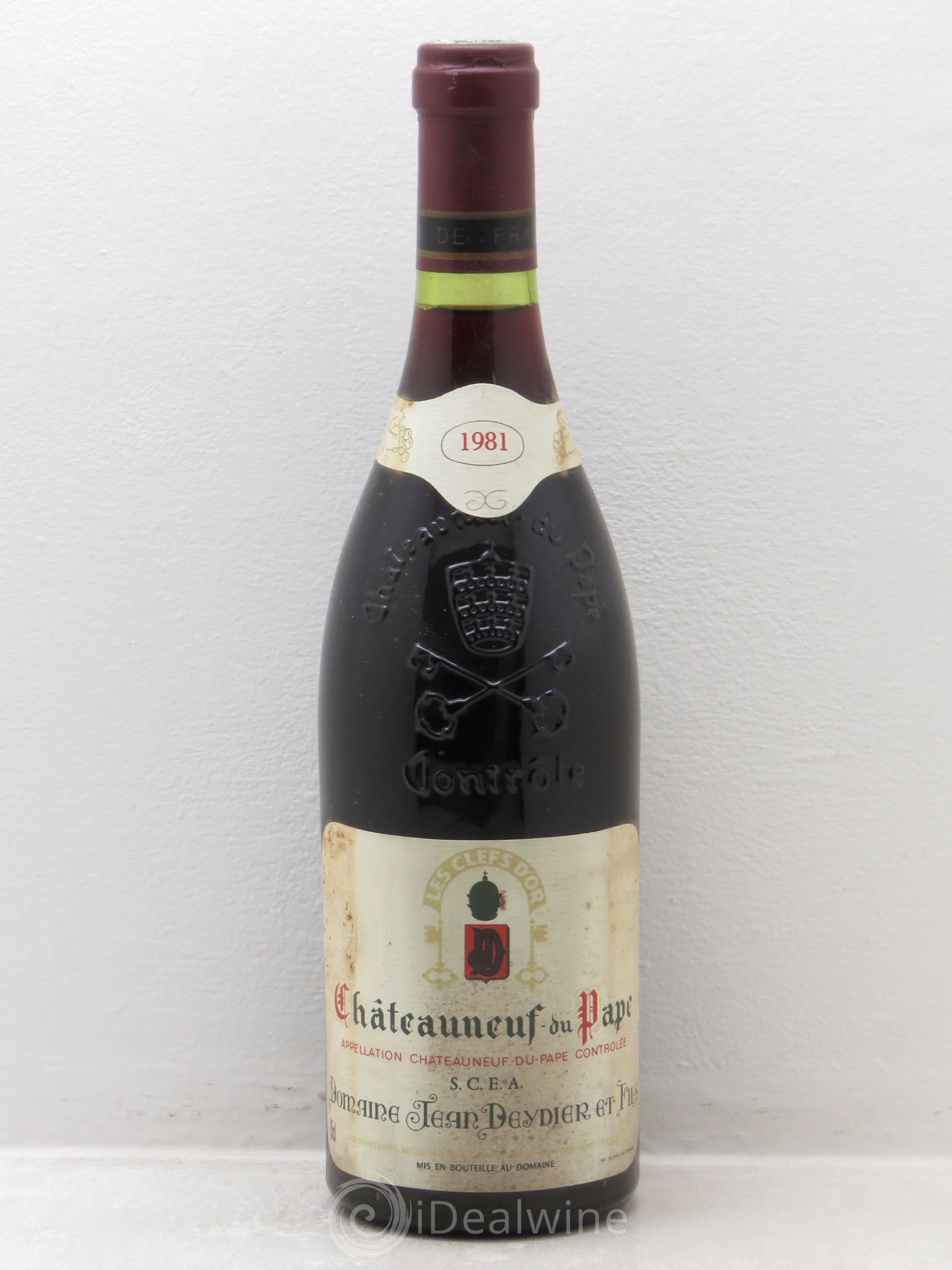 Châteauneuf-du-Pape Les Clés d'Or - Domaine Deydier 1981 - Posten von 1 Flasche - 0