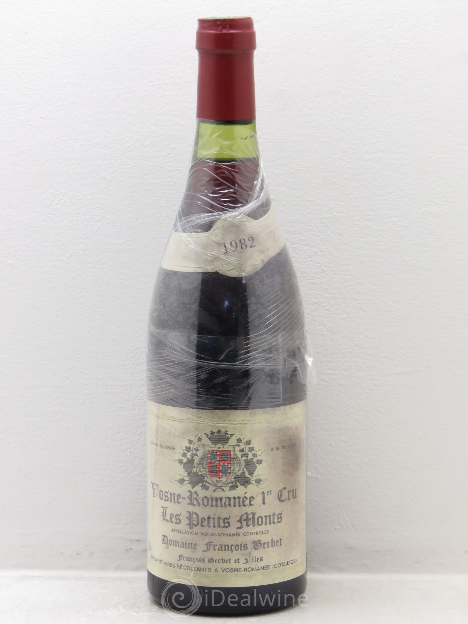 Vosne-Romanée 1er Cru Domaine Gerbet 1982 - Posten von 1 Flasche - 0