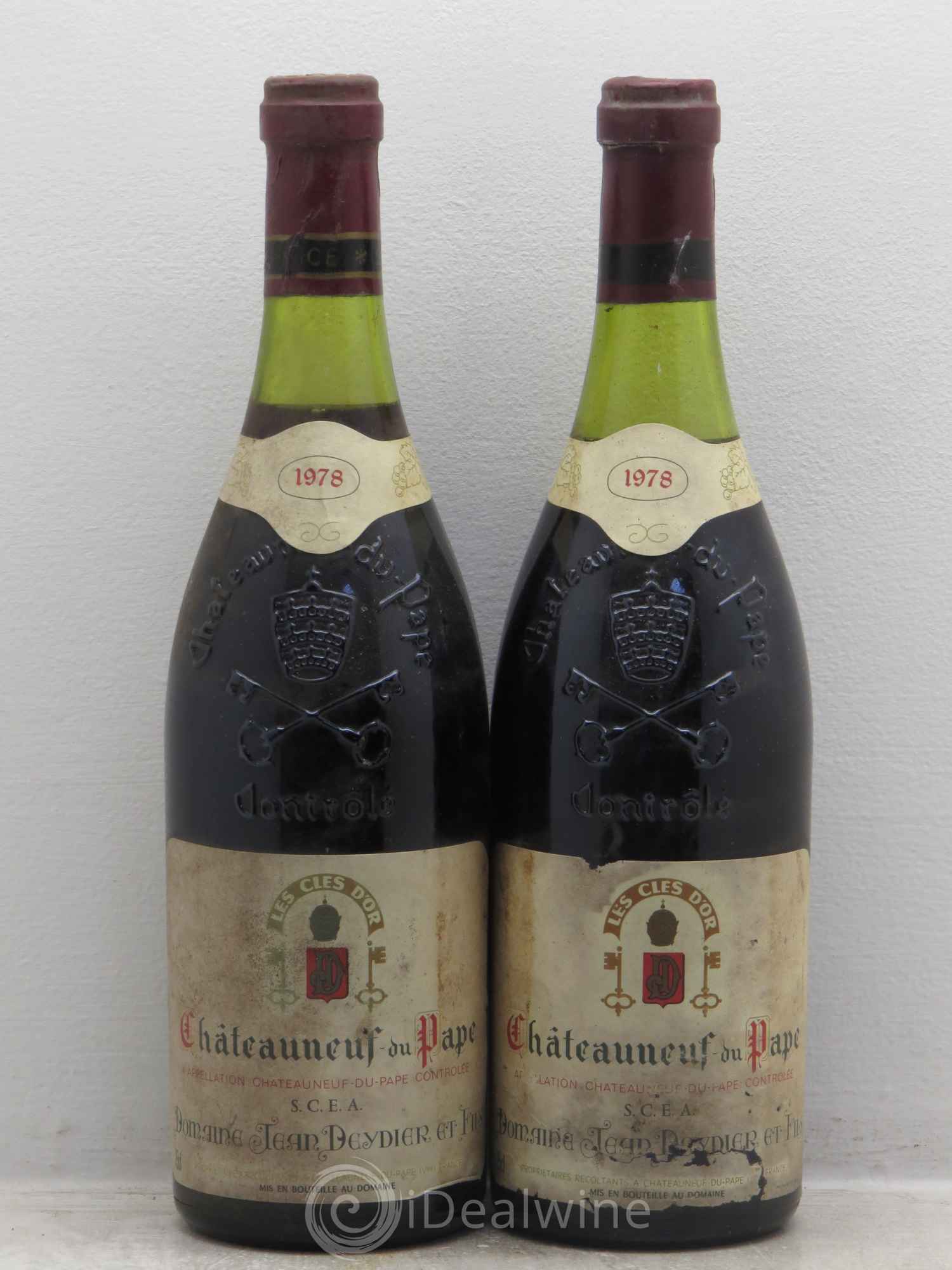 Châteauneuf-du-Pape Les Clés d'Or - Deydier 1978 - Posten von 2 Flaschen - 0
