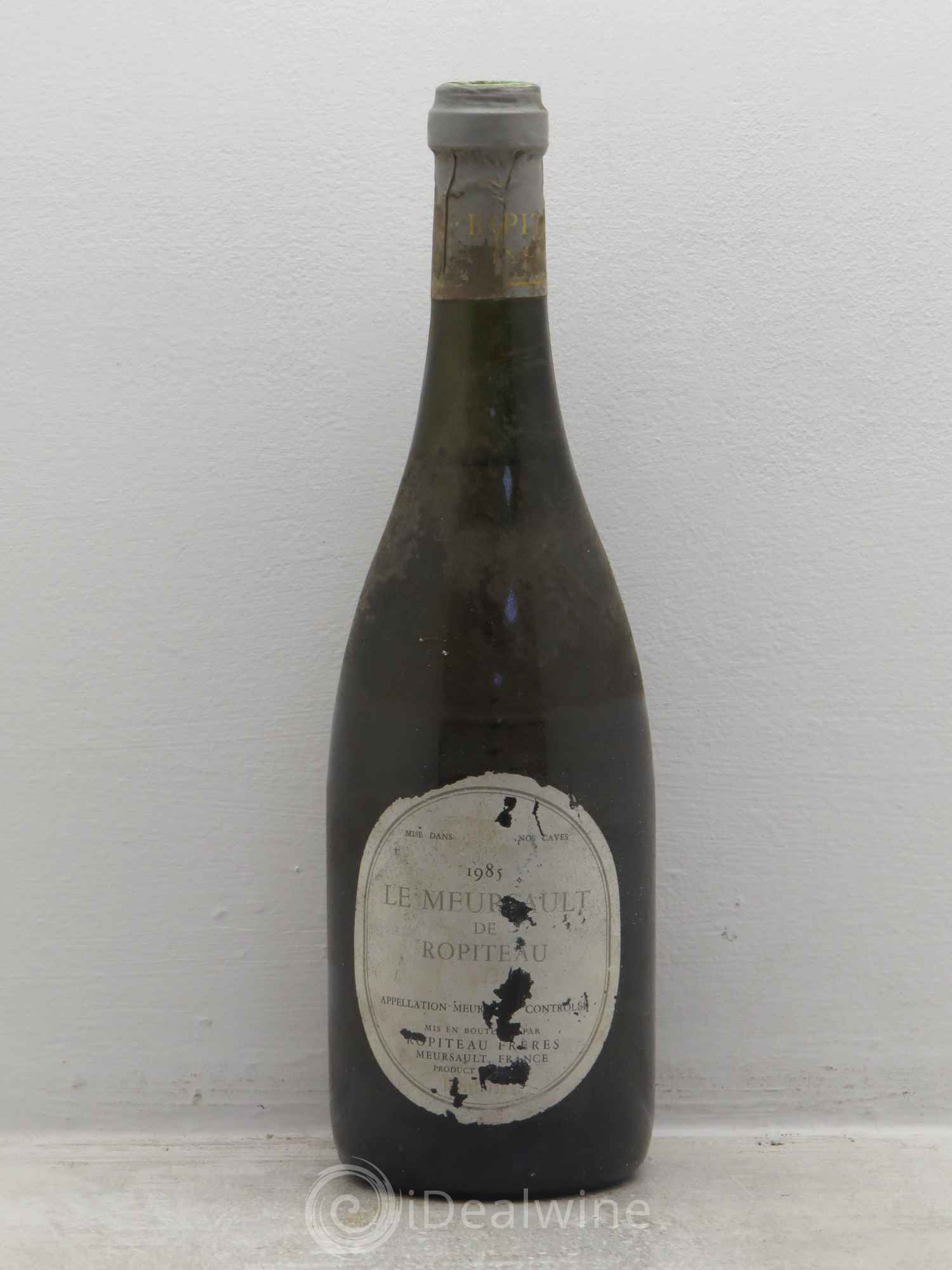 Meursault Ropiteau 1985 - Lot de 1 bouteille - 0