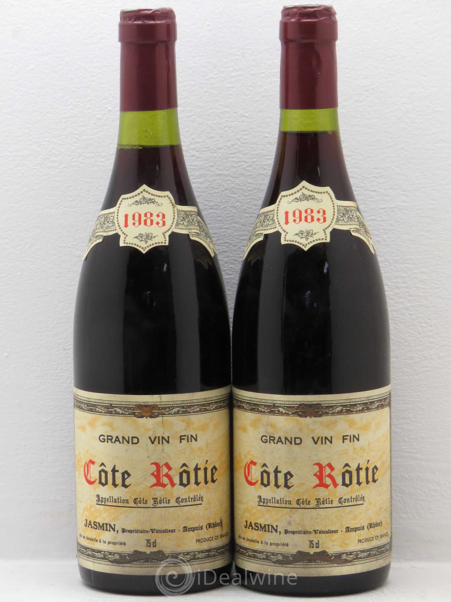 Côte-Rôtie Jasmin (Domaine) 1983 - Lot de 2 bouteilles - 0