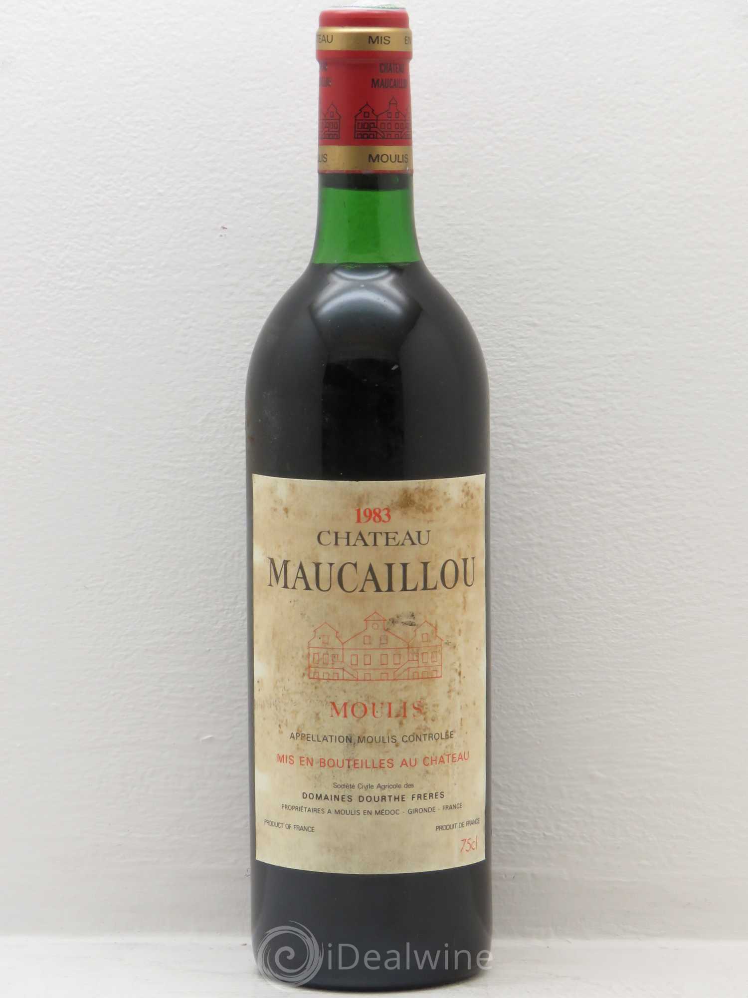 Château Maucaillou 1983 - Lot de 12 bouteilles - 0