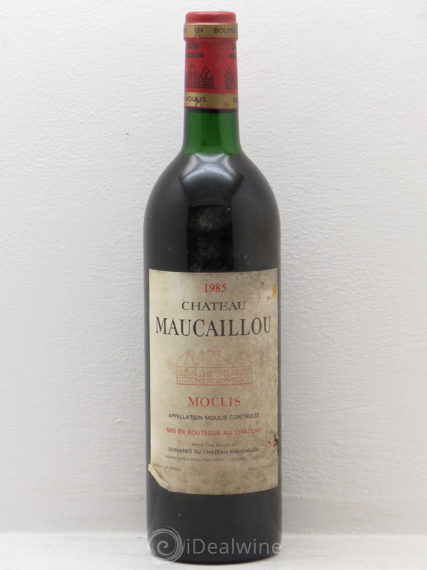 Château Maucaillou 1985 - Lot de 6 bouteilles - 0