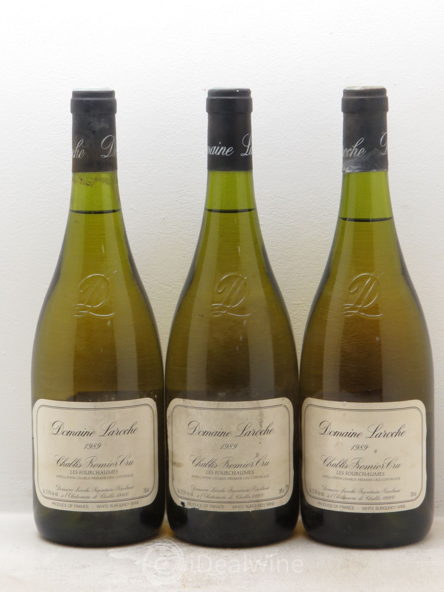 Chablis 1er Cru 1989 - Lot de 3 bouteilles - 0