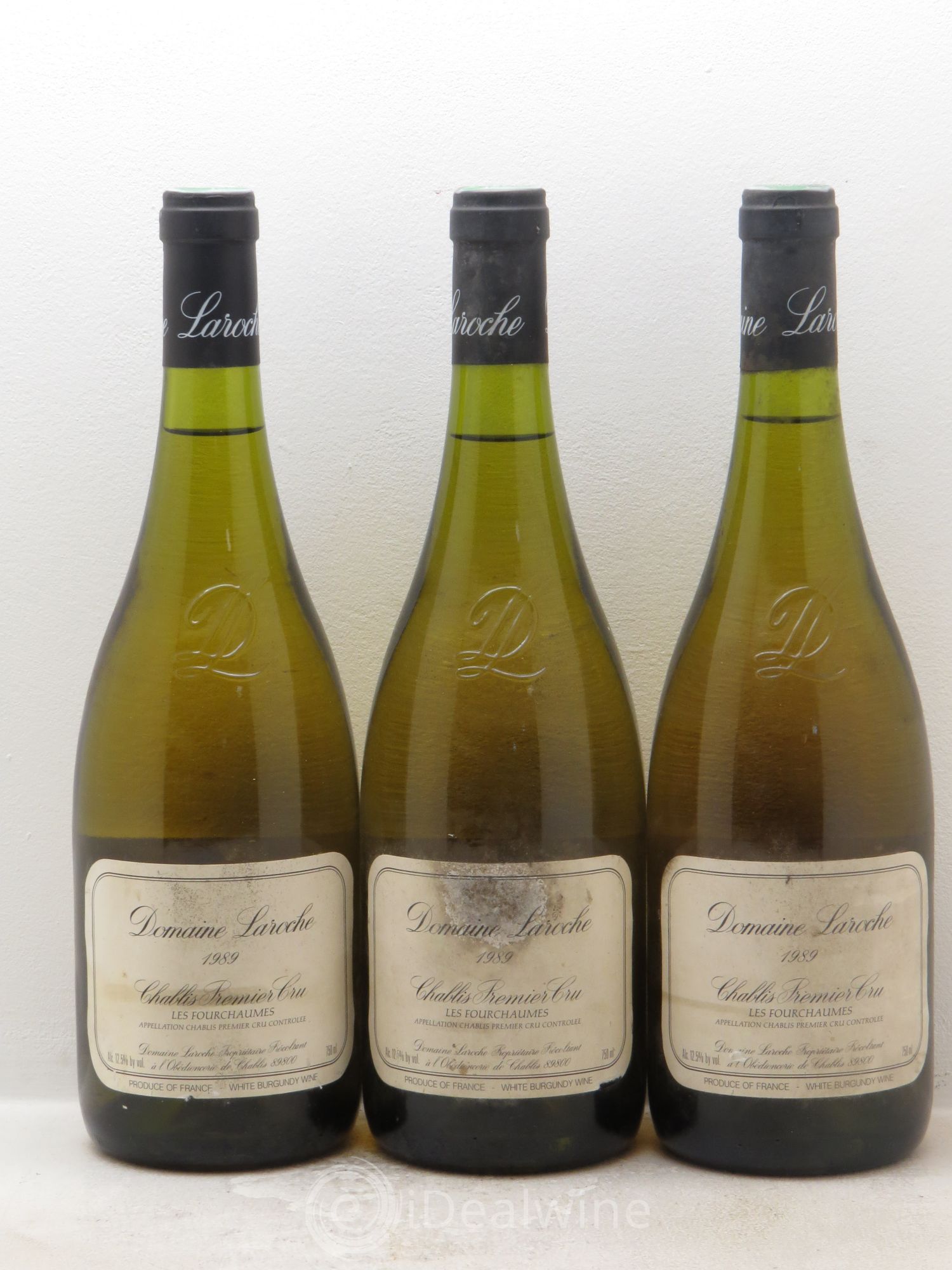 Chablis 1er Cru 1989 - Lot de 3 bouteilles - 0