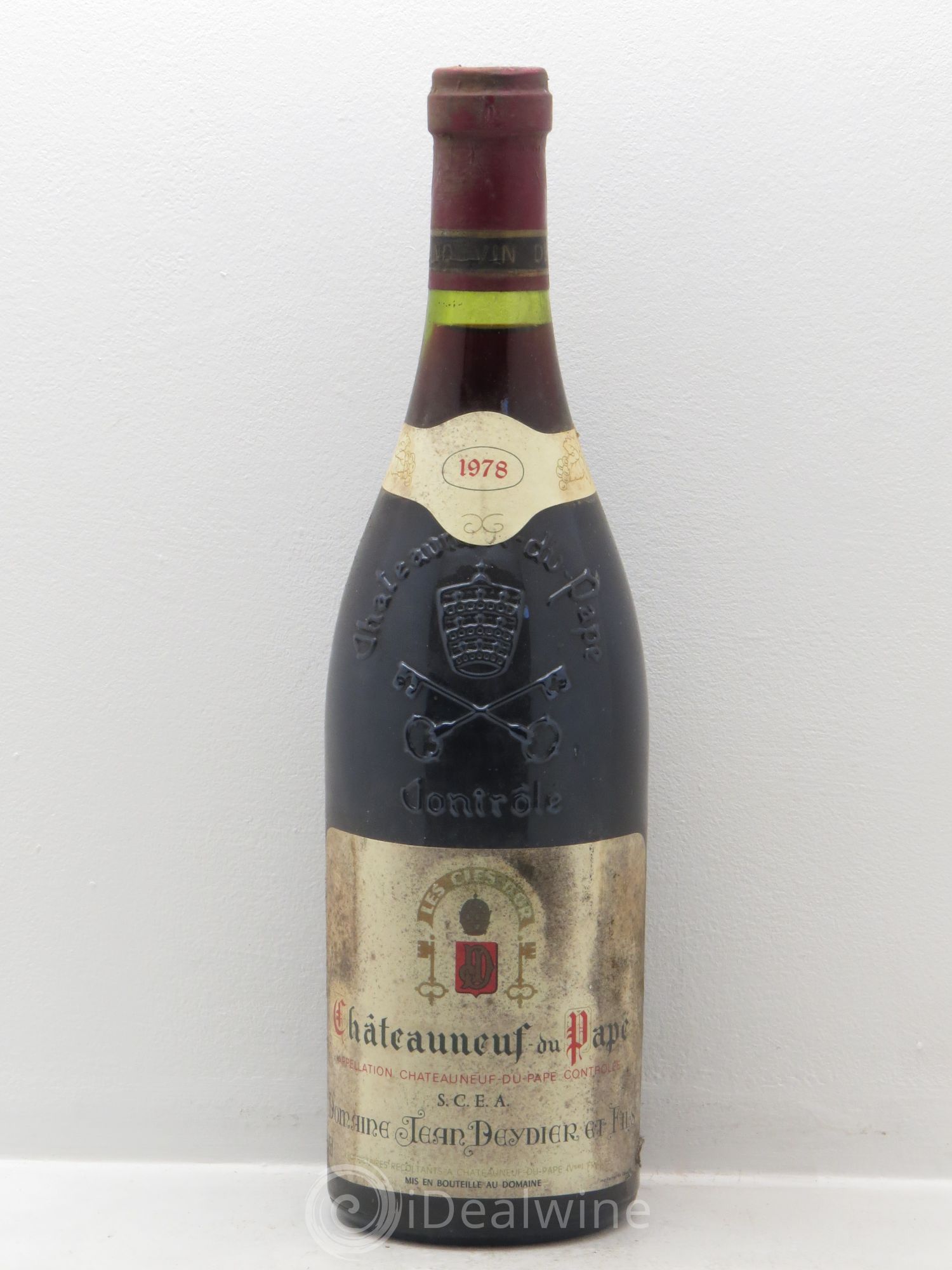 Châteauneuf-du-Pape J.Deydier 1978 - Lot de 6 bouteilles - 0