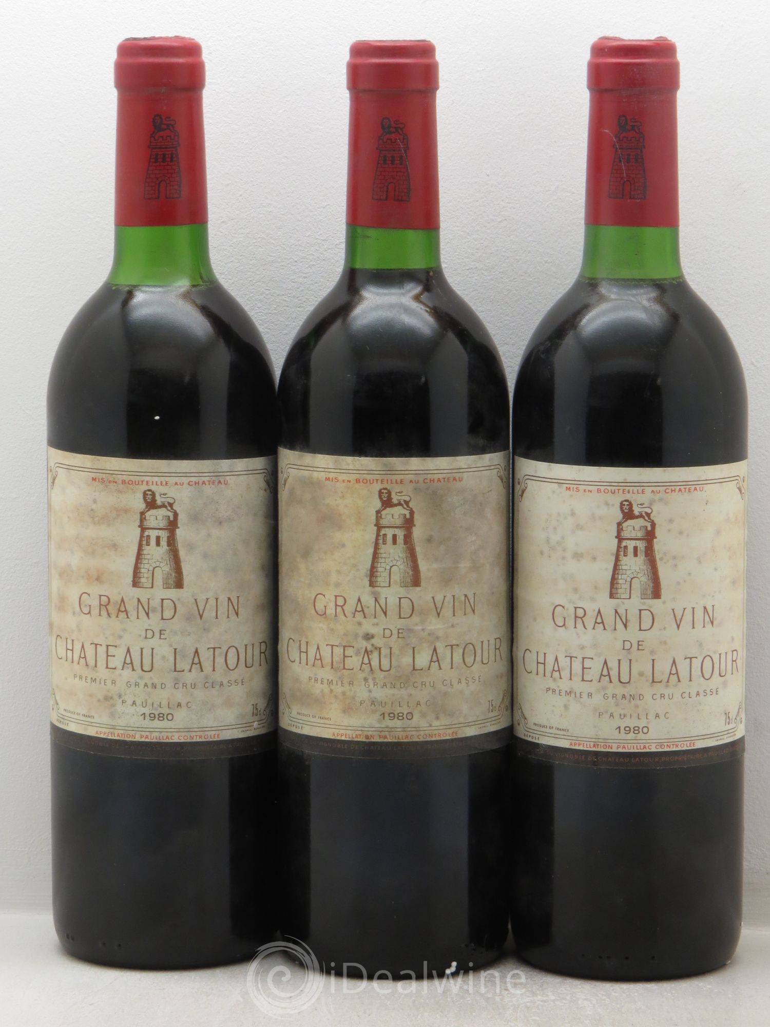 Château Latour 1er Grand Cru Classé 1980 - Lot de 12 bouteilles - 2