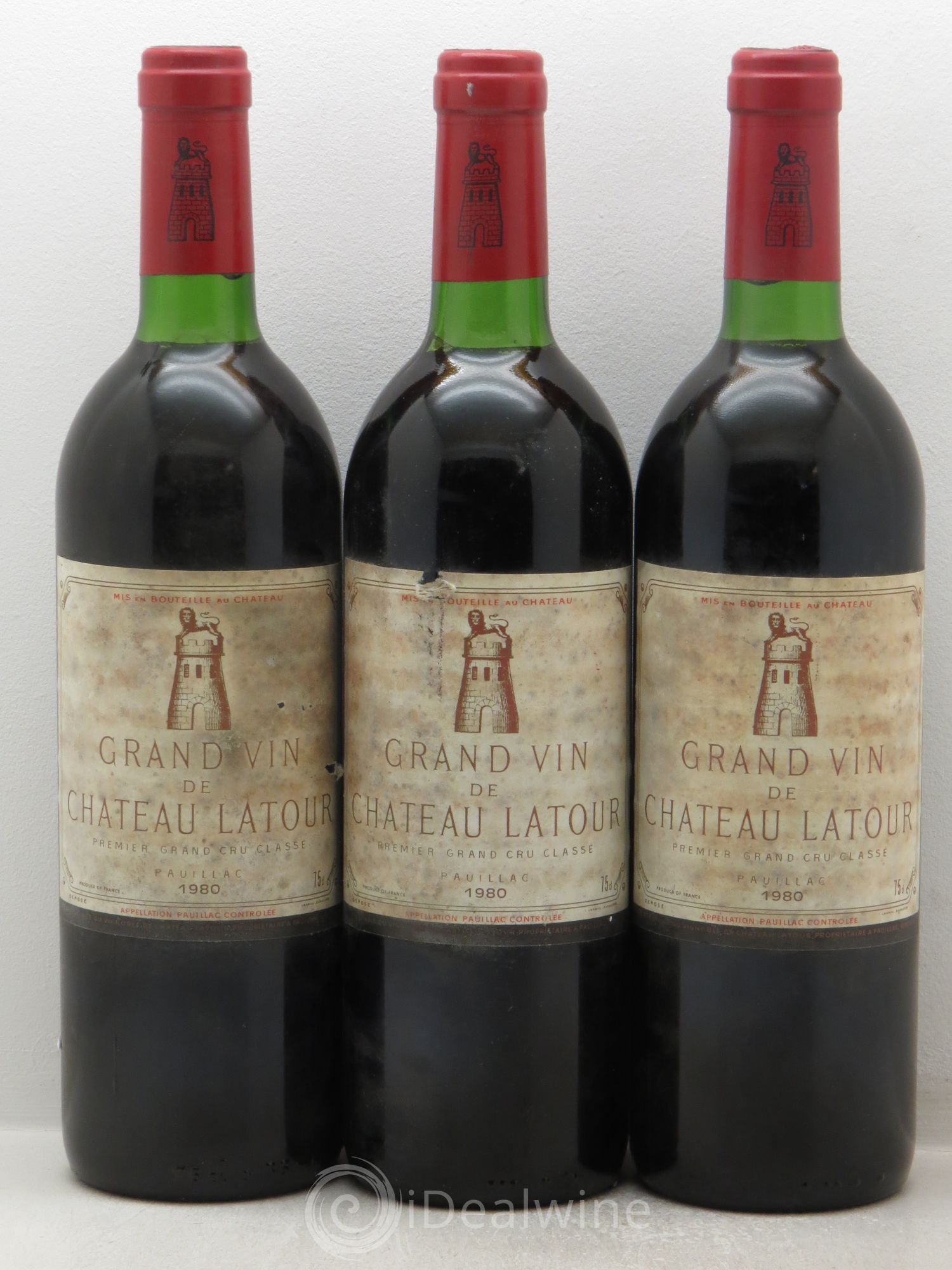 Château Latour 1er Grand Cru Classé 1980 - Lot de 12 bouteilles - 4