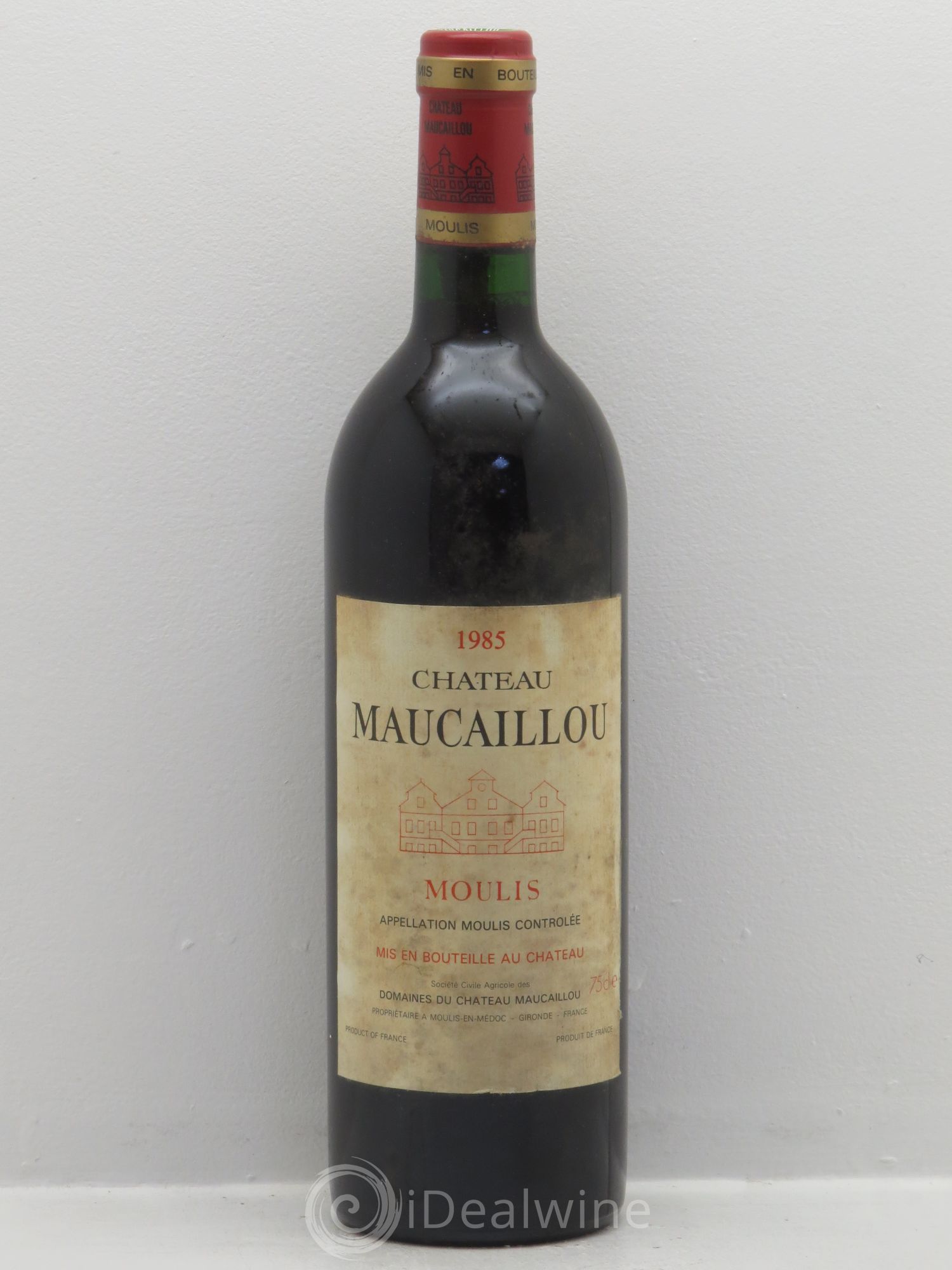 Château Maucaillou 1985 - Lot de 1 bouteille - 0