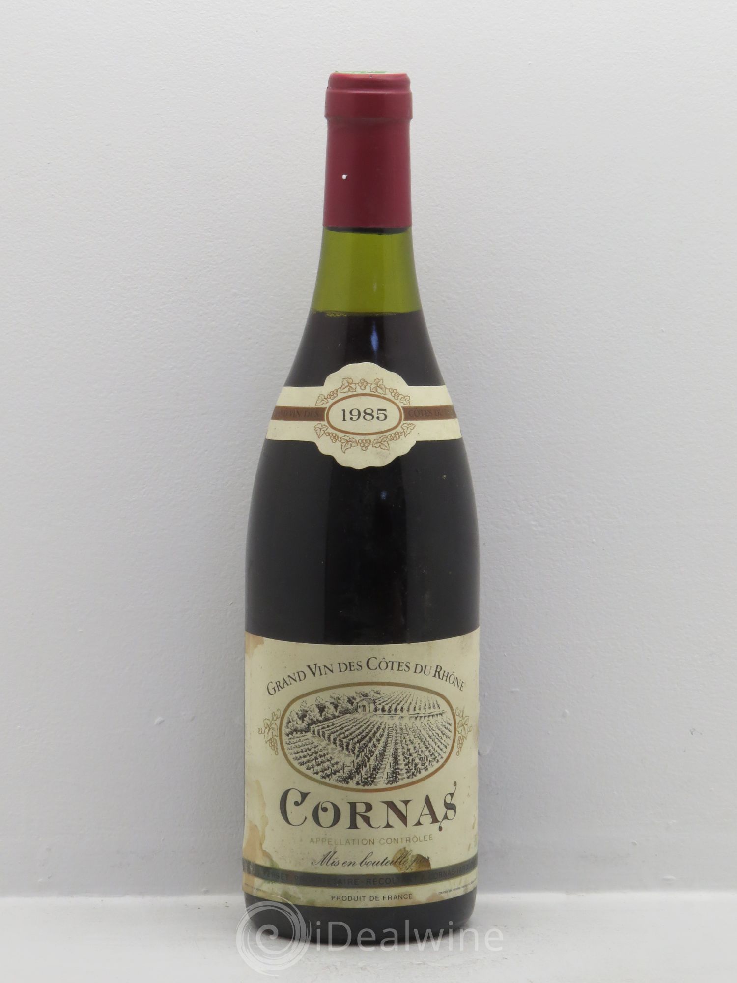 Cornas Noël Verset 1985 - Lot de 1 bouteille - 0