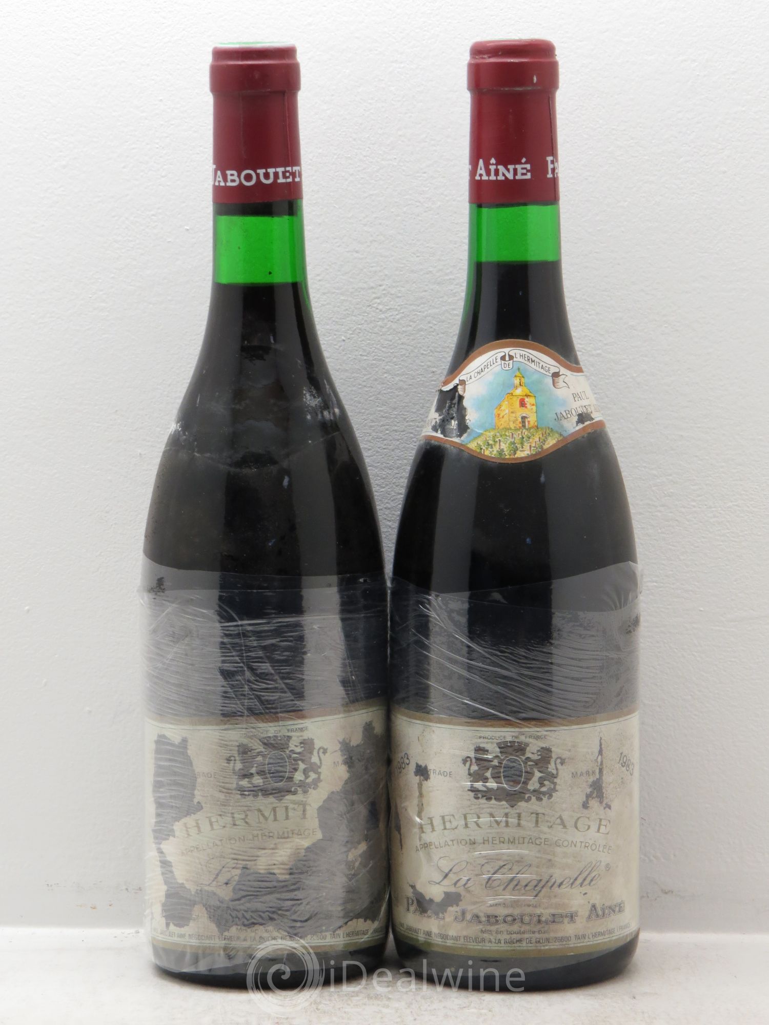 Hermitage La Chapelle Paul Jaboulet Ainé 1983 - Lot de 2 bouteilles - 0