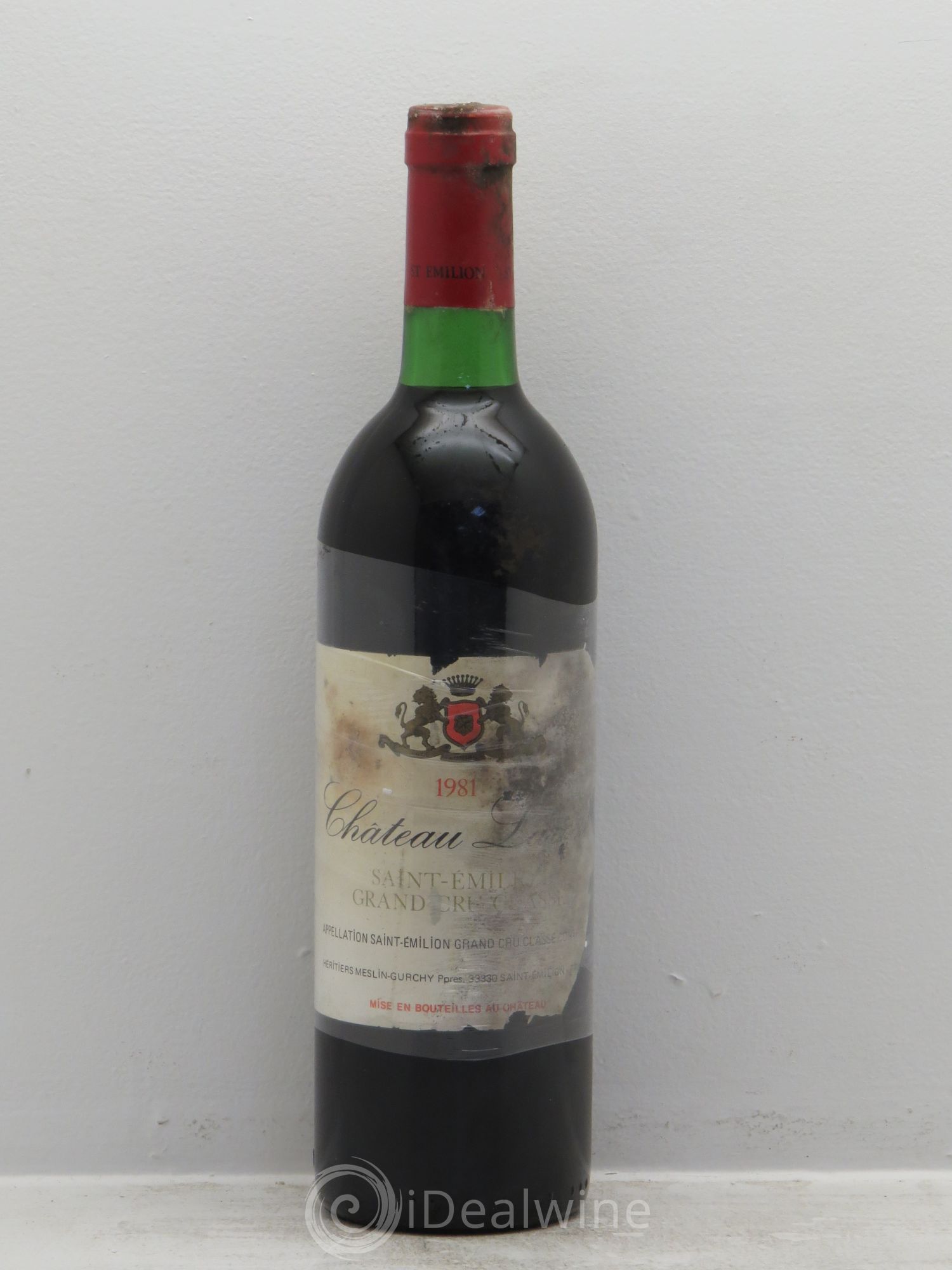 Château Laroze Grand Cru Classé (sans prix de réserve) 1981 - Lot de 6 bouteilles - 0