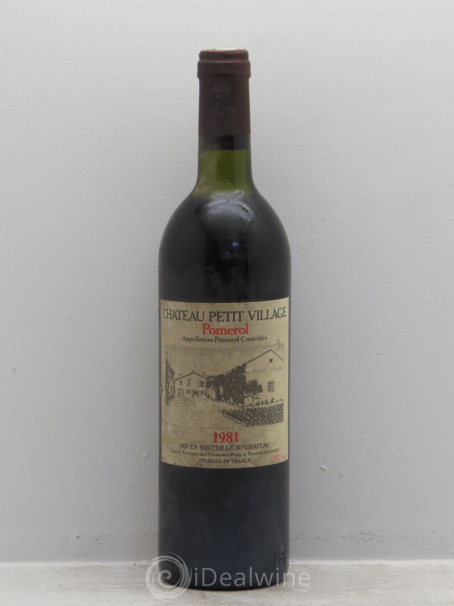 Château Petit Village 1981 - Lot de 6 bouteilles - 0