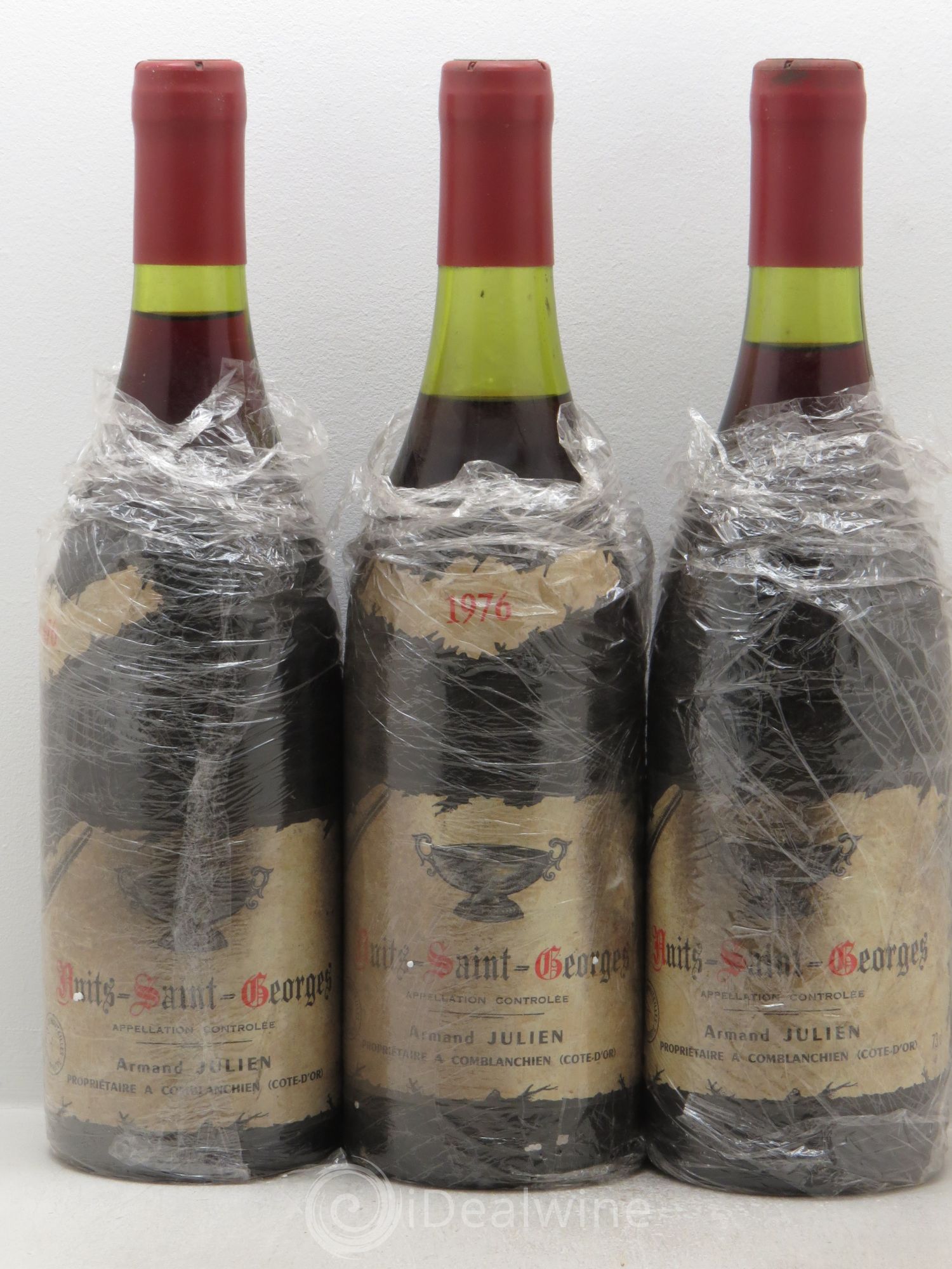Nuits-Saint-Georges Domaine Armand Julien (sans prix de réserve) 1976 - Posten von 3 Flaschen - 0