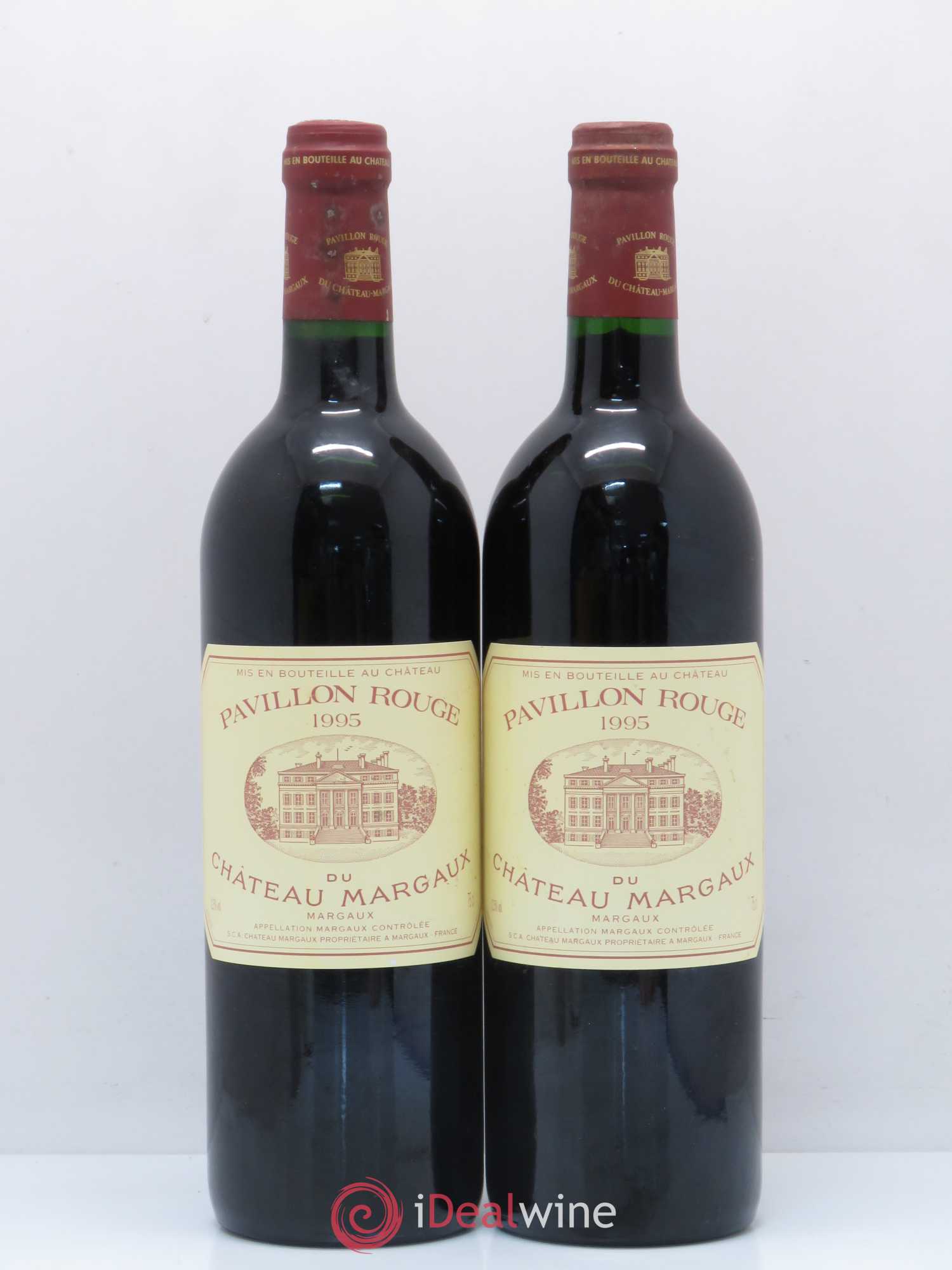 Pavillon Rouge du Château Margaux Second Vin 1995 - Lot de 2 bouteilles - 0