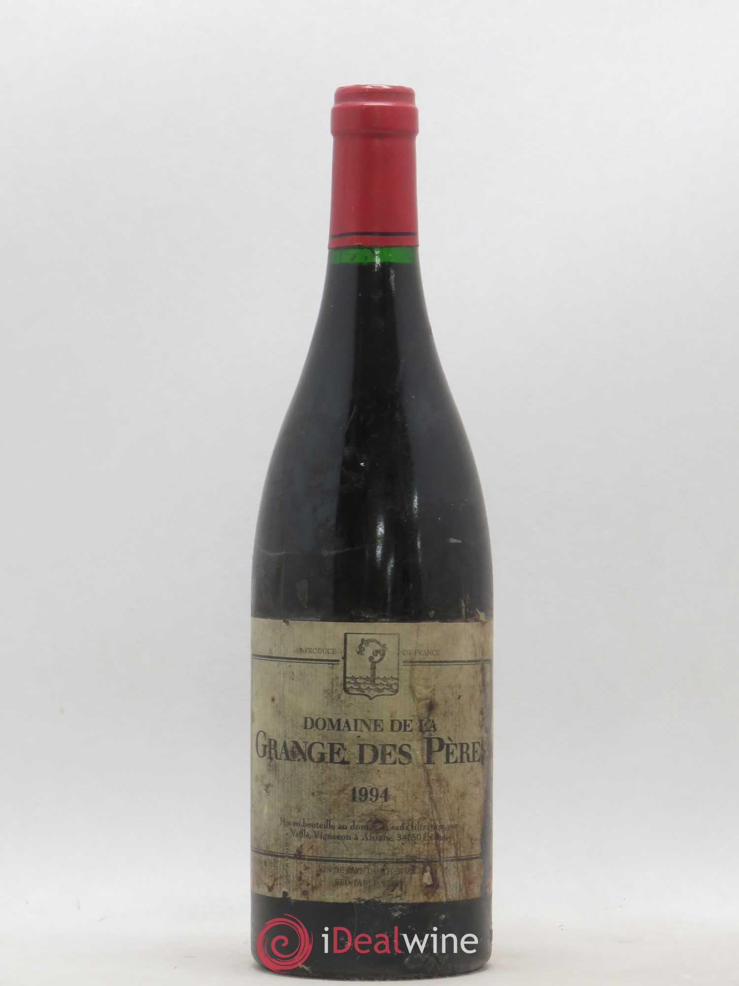 Pays d'Hérault Grange des Pères Laurent Vaillé 1994 - Lot de 1 bouteille - 0